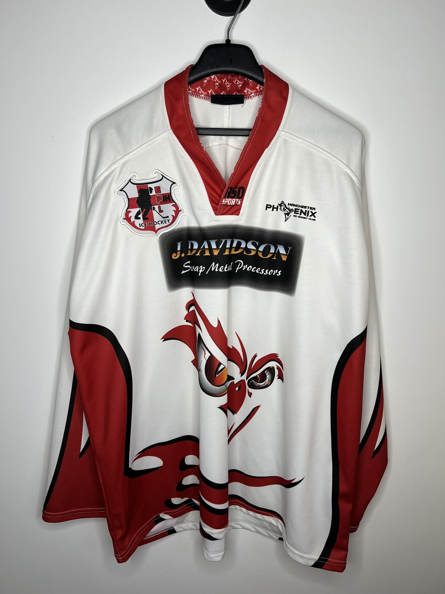 NHL MANCHESTER PHOENIX ICE HOCKEY JERSEY SHIRT SIZE L Size US L / EU 52-54 / 3 - 1 Thumbnail