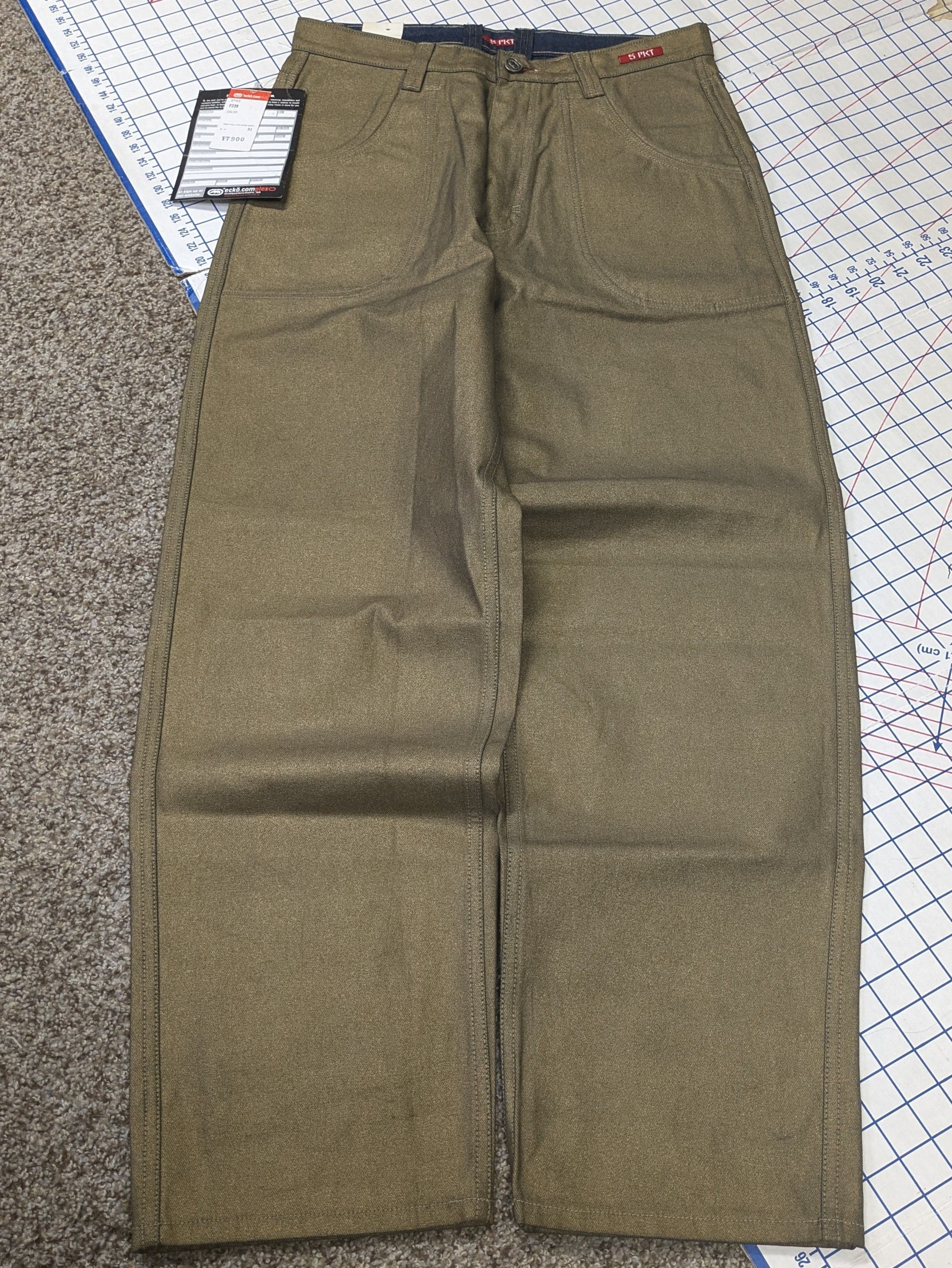 Ecko Unltd. y2k Golden Ecko Unltd reversible jeans hip hop southpole Size US 32 / EU 48 - 3 Thumbnail