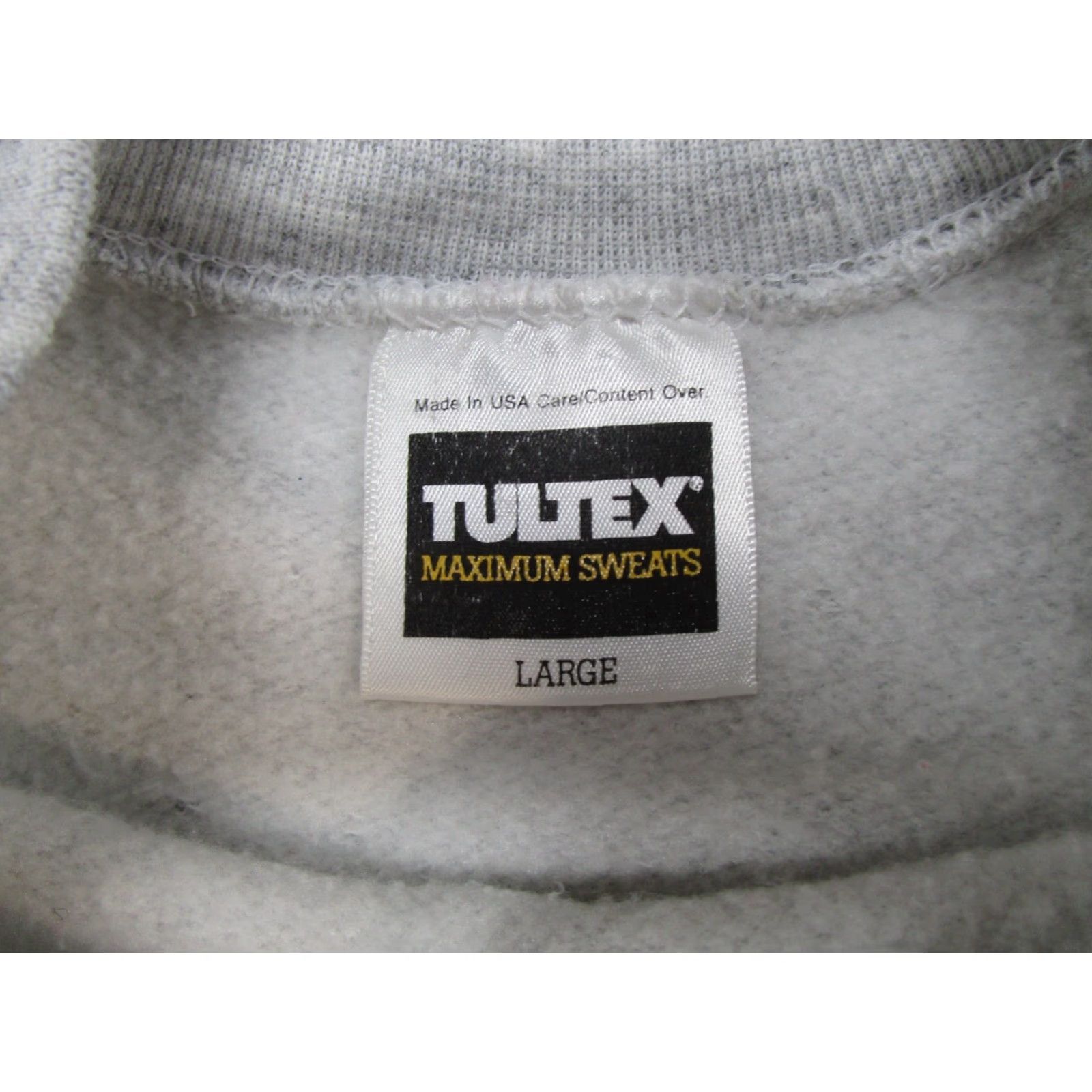 Tultex VINTAGE Tultex Alabama Crimson Tide Sweatshirt Raglan Sleeve Crew Neck Long Sleeve L Gray 90s Sports All Seasons Hooded Men Size L Shirts, Mens Size US L / EU 52-54 / 3 - 4 Thumbnail
