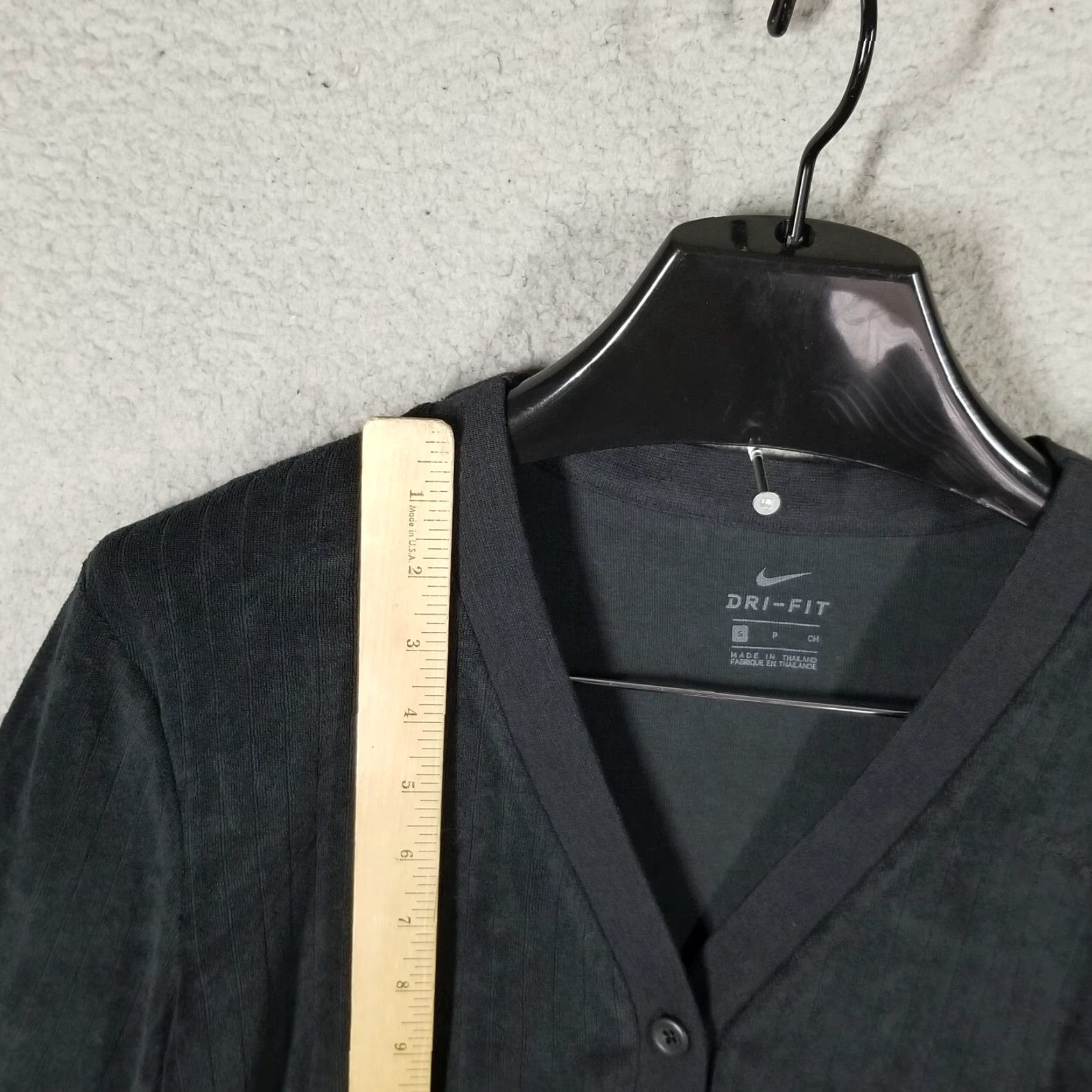 Nike Nike Golf Women’s Small Cardigan Sweater Unreleased NEW Sample Ribbed Script Care Sporty Classic Casual Business Size S / US 4 / IT 40 - 5 Thumbnail