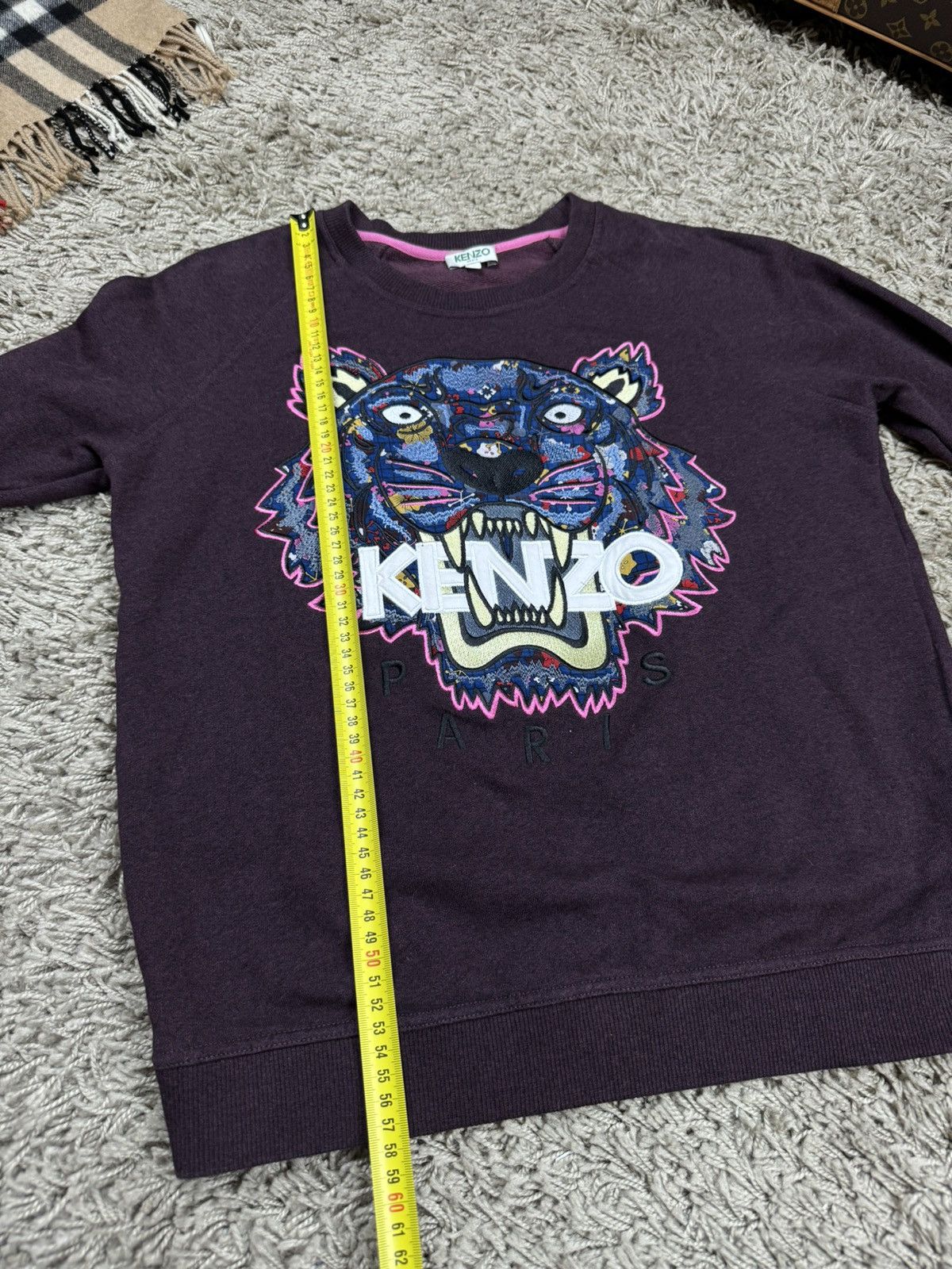 Kenzo Sweatshirt Kenzo Paris Tiger original luxury casual item Size S / US 4 / IT 40 - 5 Thumbnail