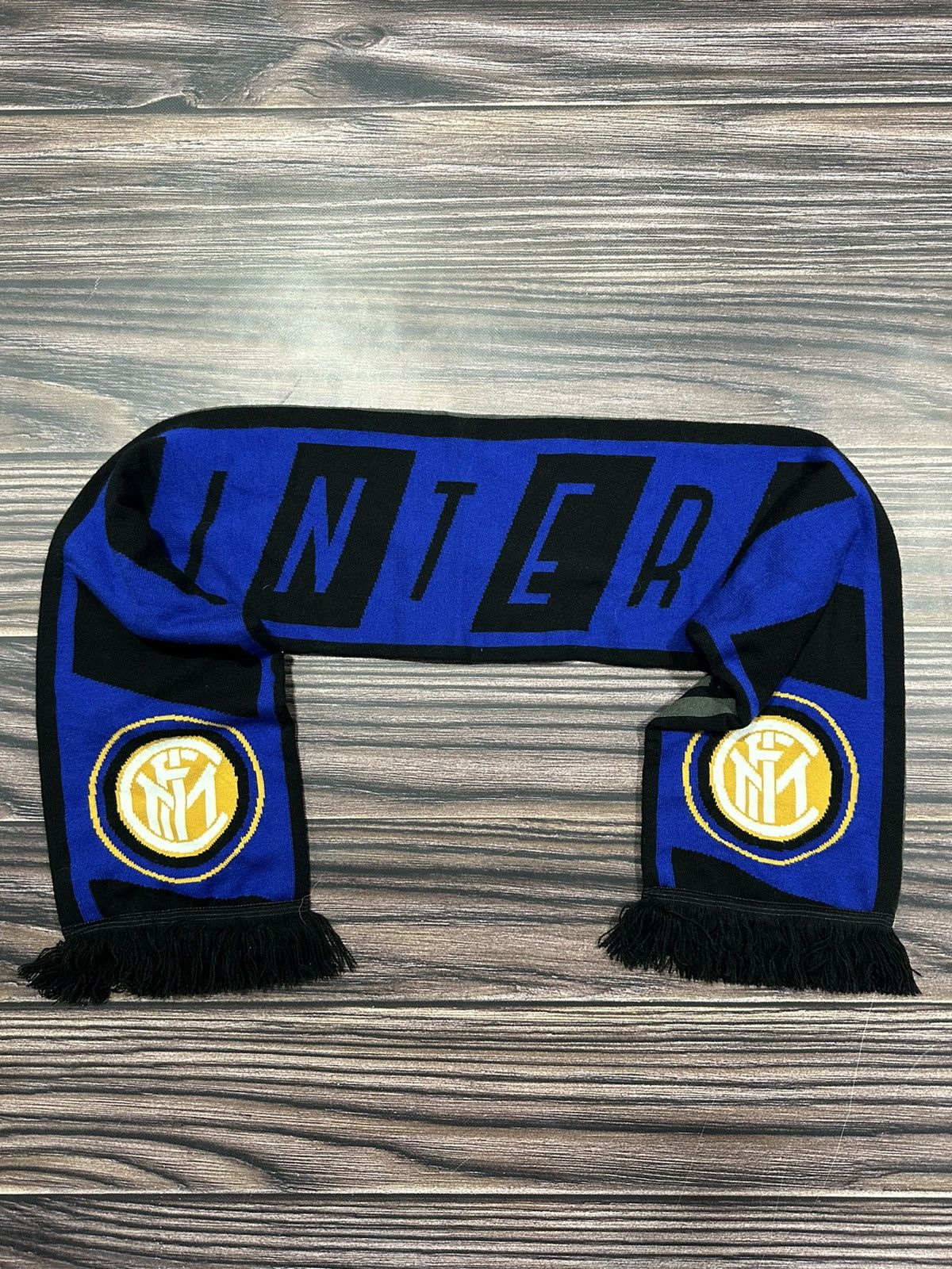 Vintage Vintage F.C Internazionale Scarf+hat Size ONE SIZE - 9 Thumbnail