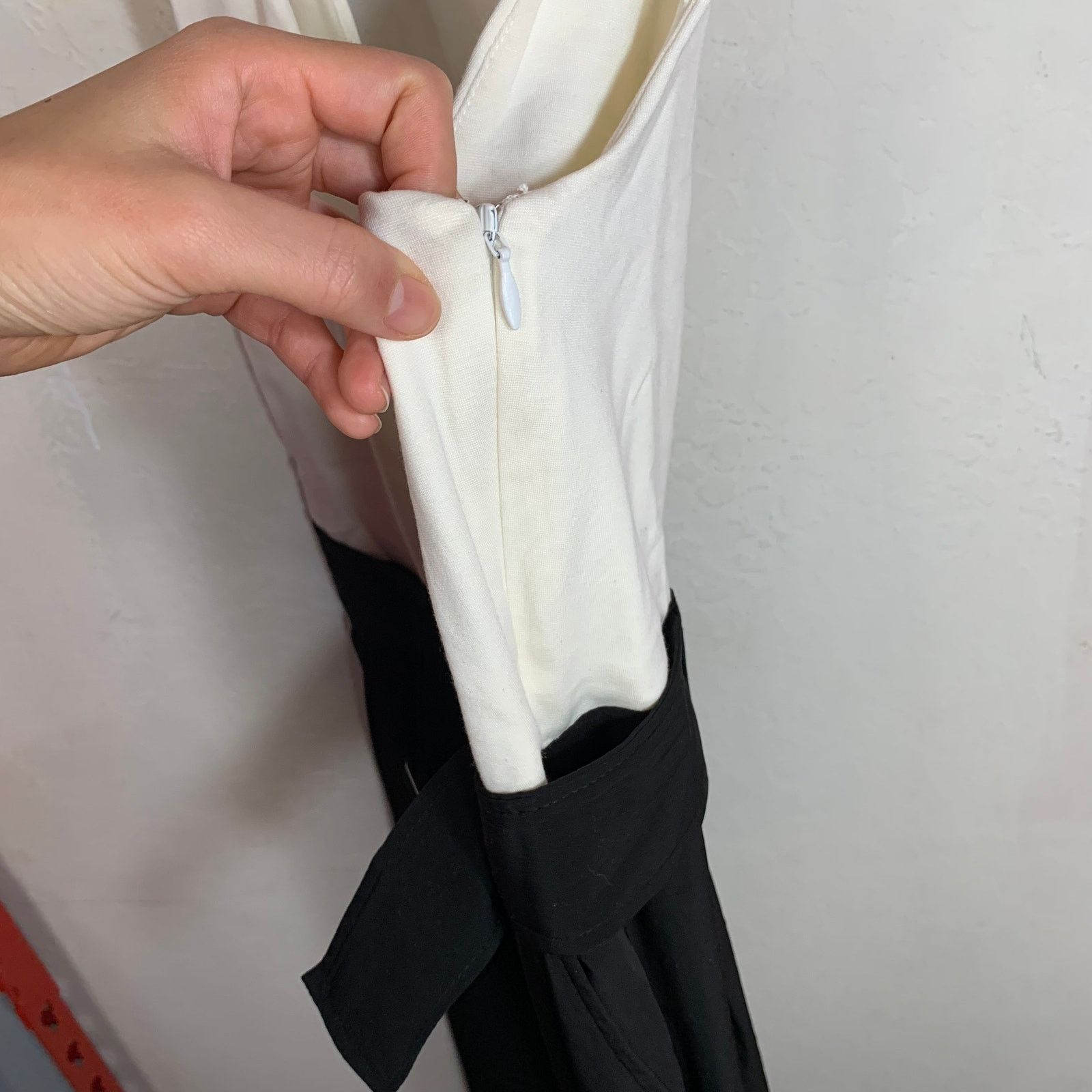 Express Express Sleeveless Black-White Jumpsuit Size XS Size XS / US 0-2 / IT 36-38 - 7 Thumbnail