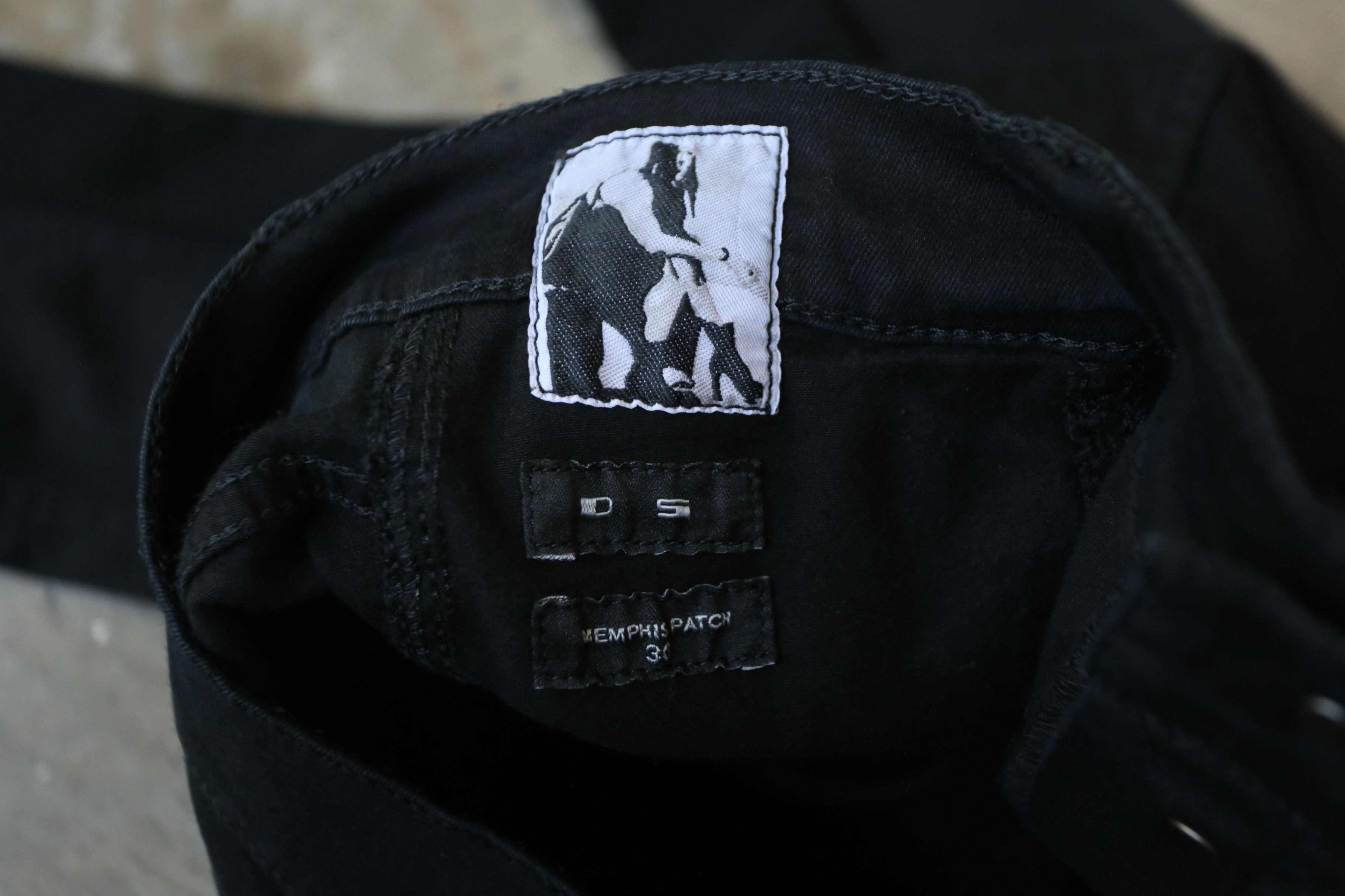Rick Owens Rick Owens DRKSHDW - F/W 14 - "Moody" - Memphis Patch Jeans Size US 30 / EU 46 - 7 Thumbnail