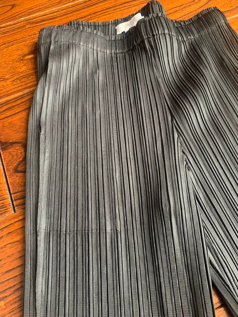 Issey Miyake issey miyake size:1 Grey narrow-leg pants 2505-Nextarrow Size 42" / US 20 - 2 Thumbnail