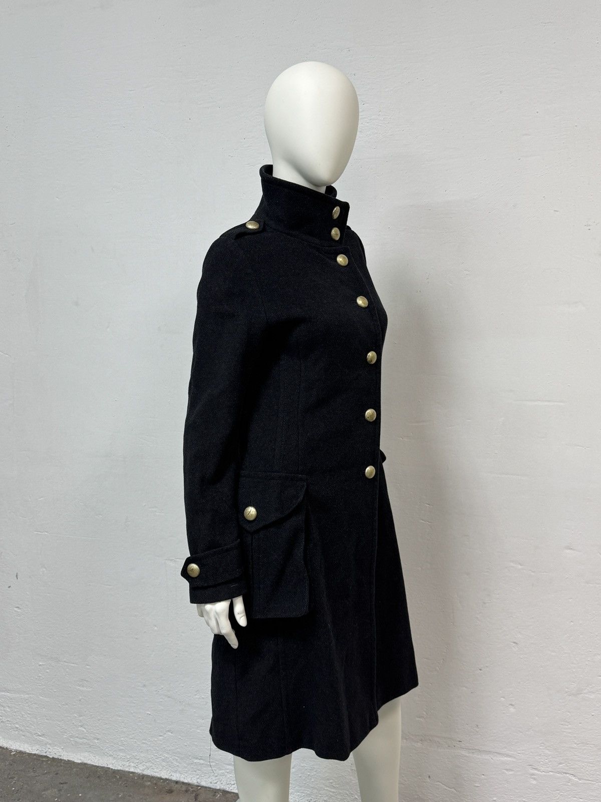 Vintage Vintage y2k Wool Coat Size M / US 6-8 / IT 42-44 - 4 Thumbnail