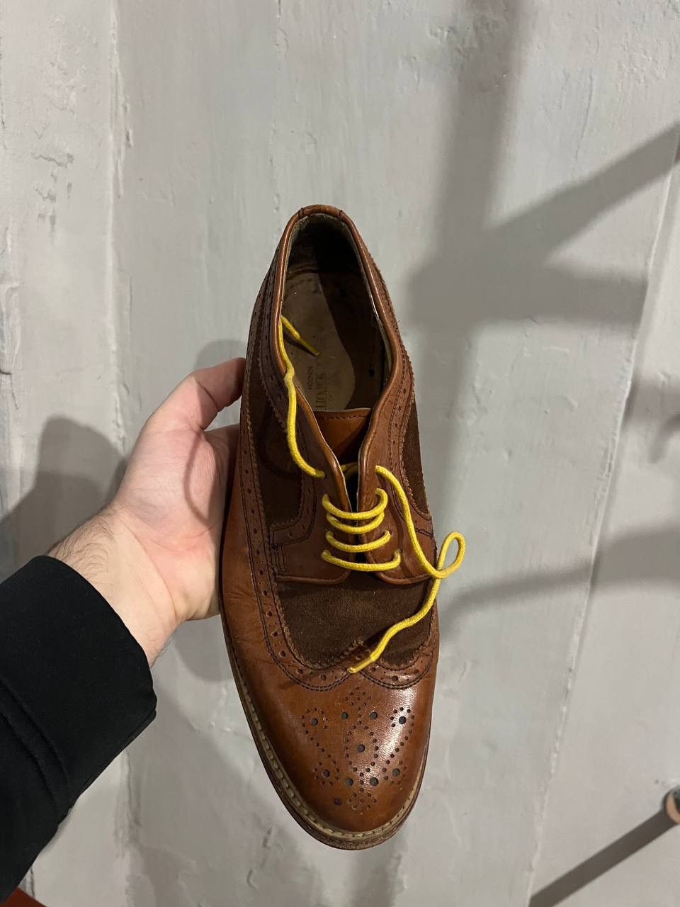 Russell & Bromley RUSSEL&BROMLEY MORRIS OXFORD LEATHER LACE UP SHOES SIZE 7 Size US 7 / EU 40 - 5 Thumbnail