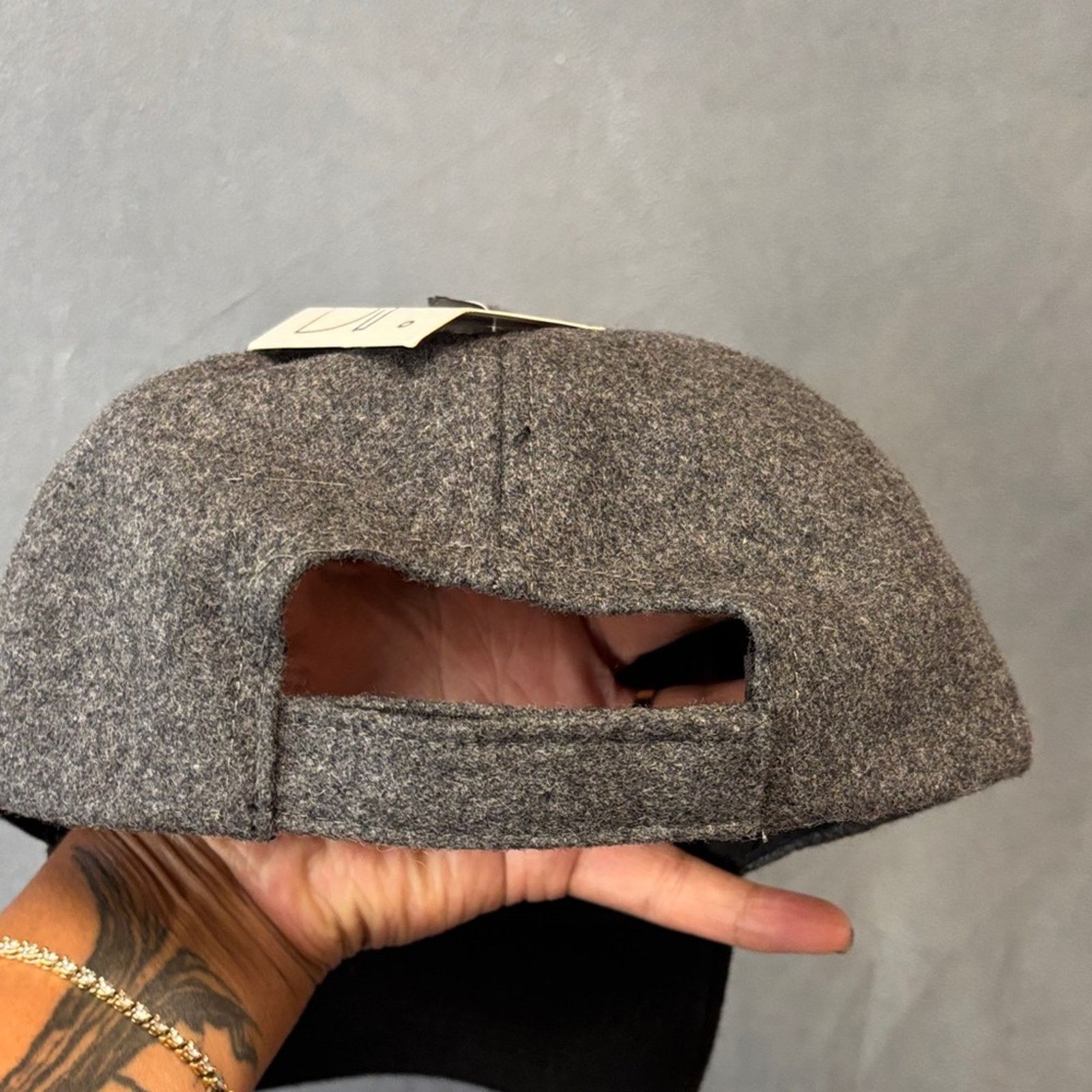 BP. BP. Wool Blend Gray Black Baseball Cap Nordstrom Adjustable Size ONE SIZE - 9 Thumbnail