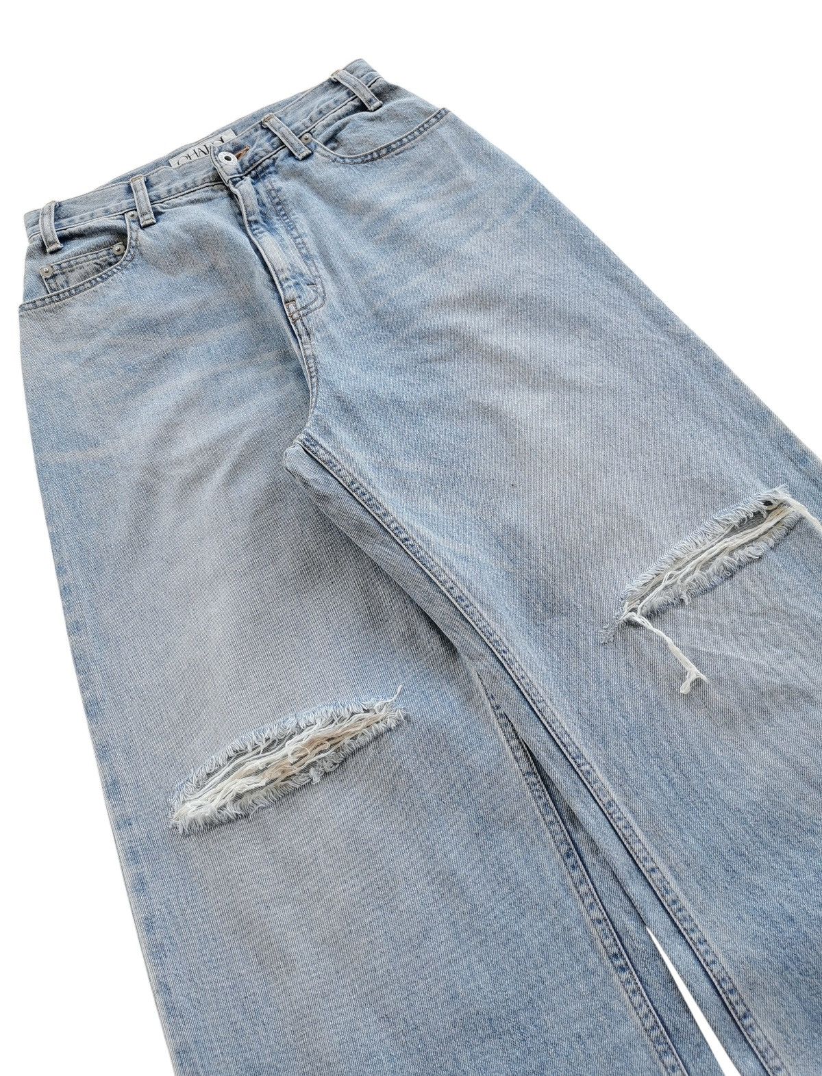 Vintage Charol Wide Open Jeans Size 26" / US 2 / IT 38 - 4 Thumbnail
