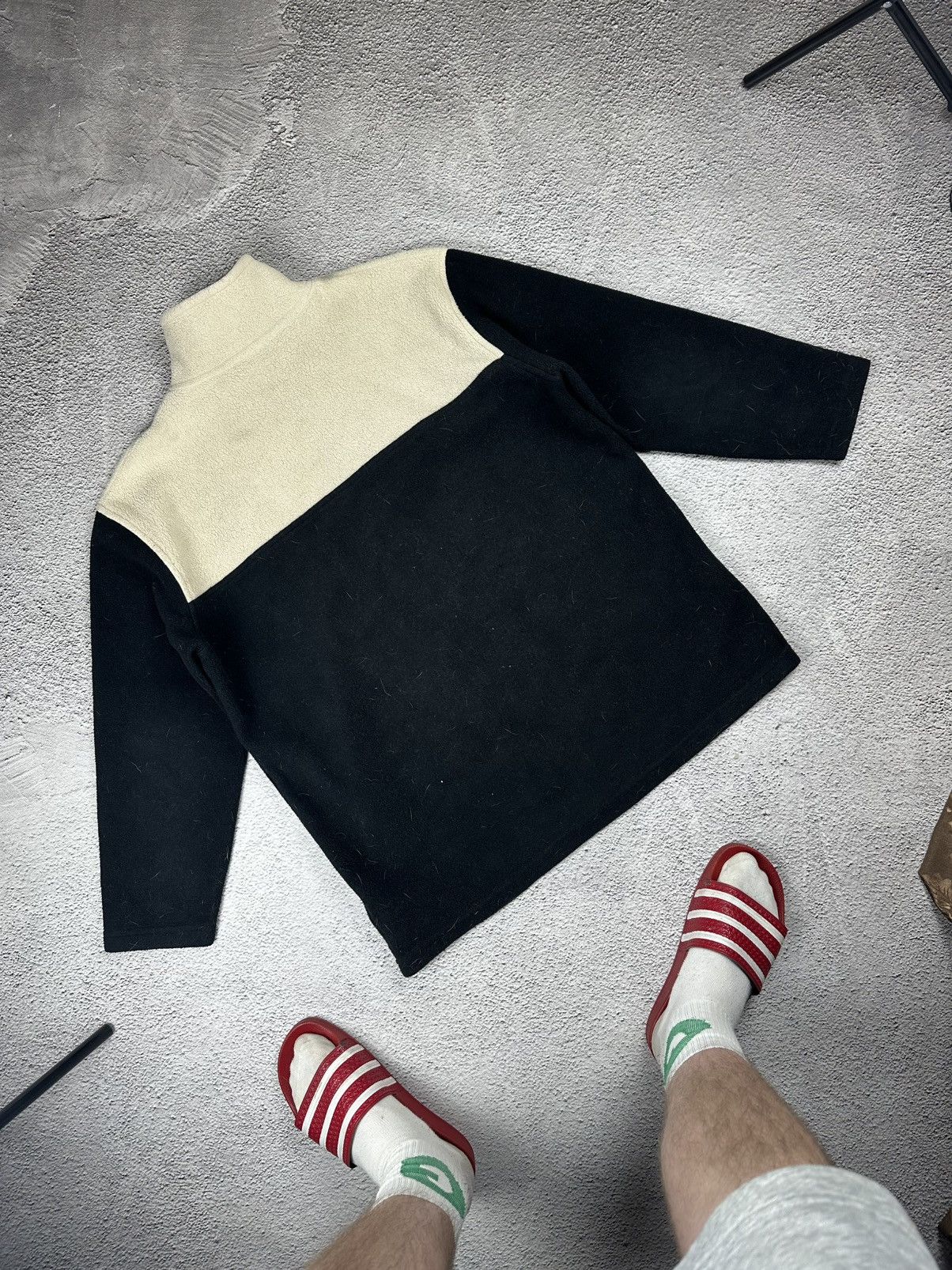 Lauren Ralph Lauren Vintage Lauren Ralph Lauren Zip Fleece Distressed Y2K Size US M / EU 48-50 / 2 - 2 Thumbnail