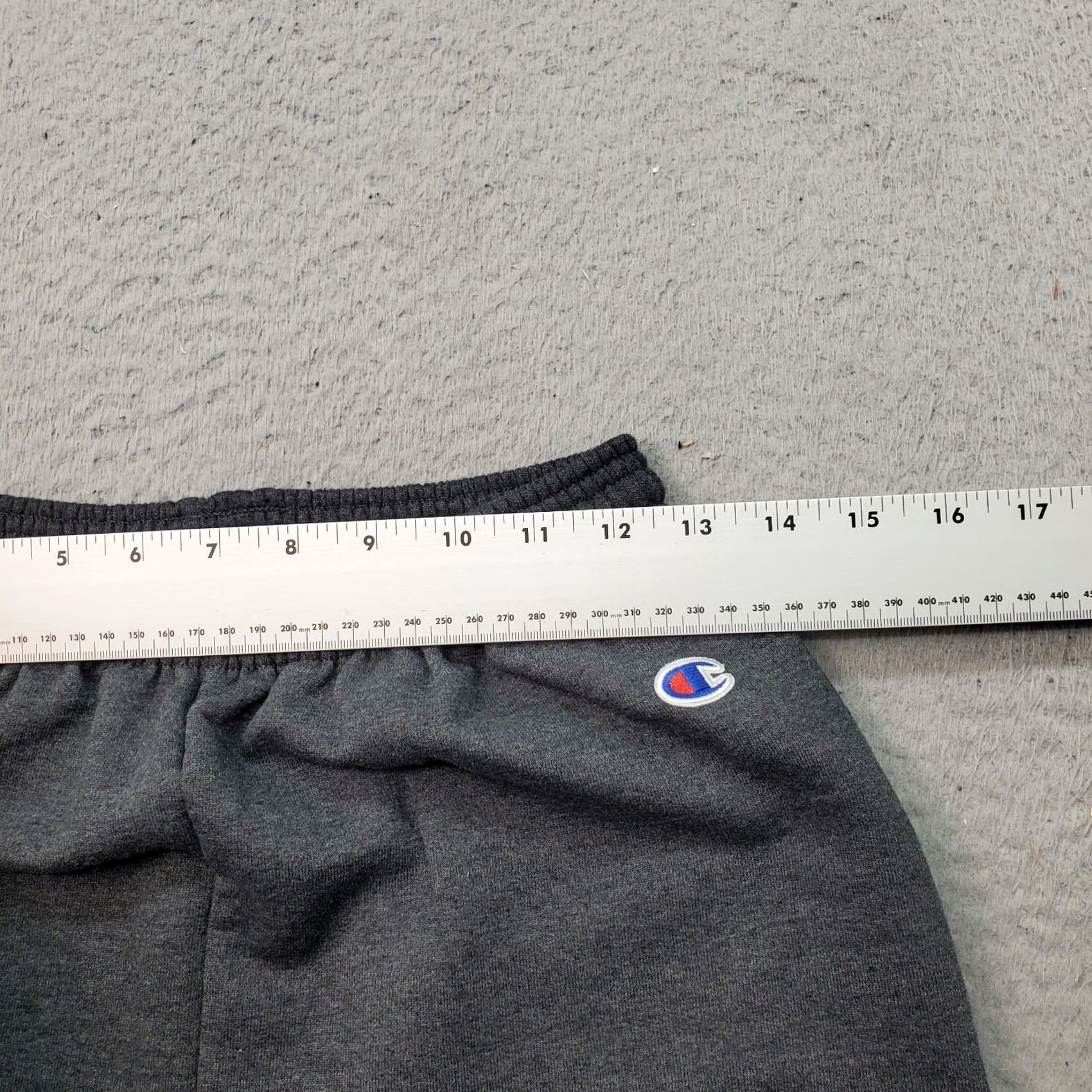 Champion Champion Sweatpants Mens M Gray University of Notre Dame Elastic Waist Straight Size US 31 - 7 Thumbnail