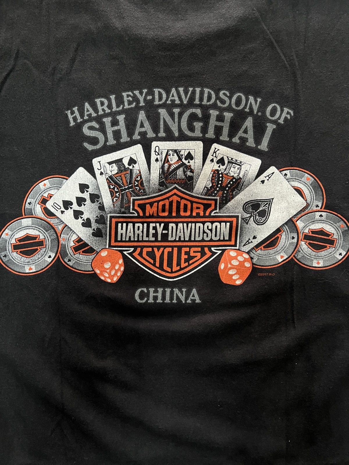 Harley Davidson Harley-Davidson Flaming Skull Graphic Tee Size US M / EU 48-50 / 2 - 5 Thumbnail