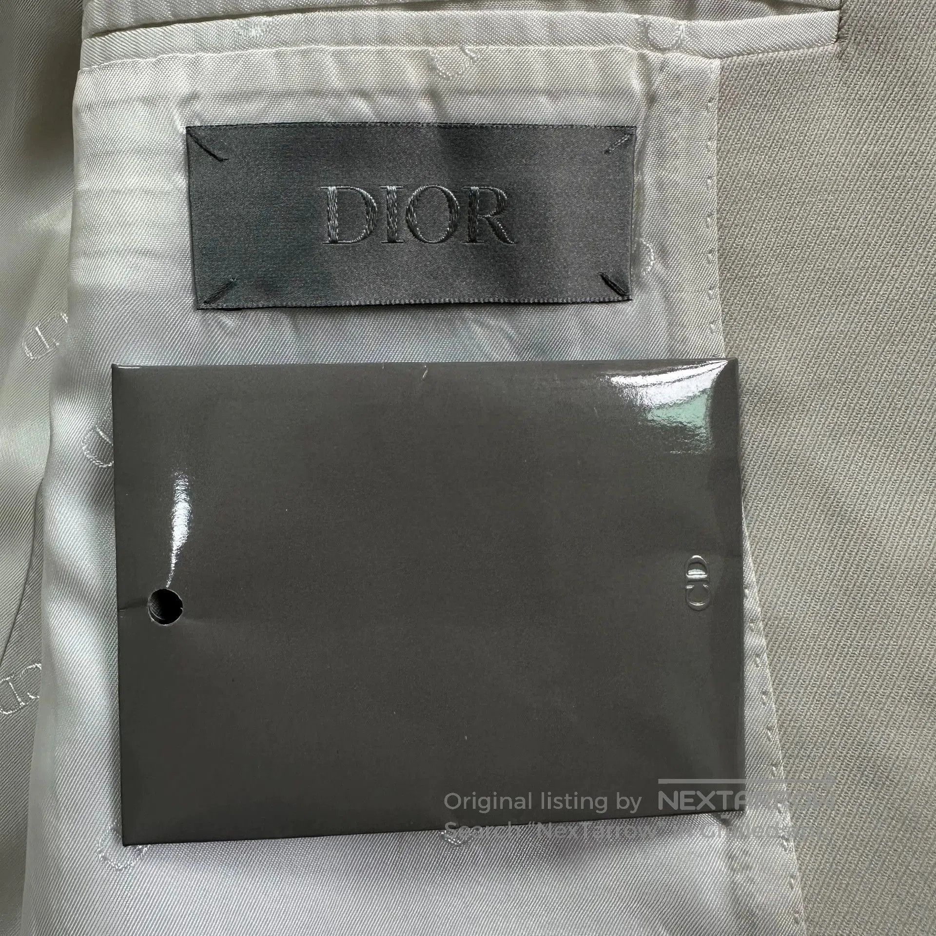 Dior dior man embroidered white jacket coat. Size US M / EU 48-50 / 2 - 3 Thumbnail