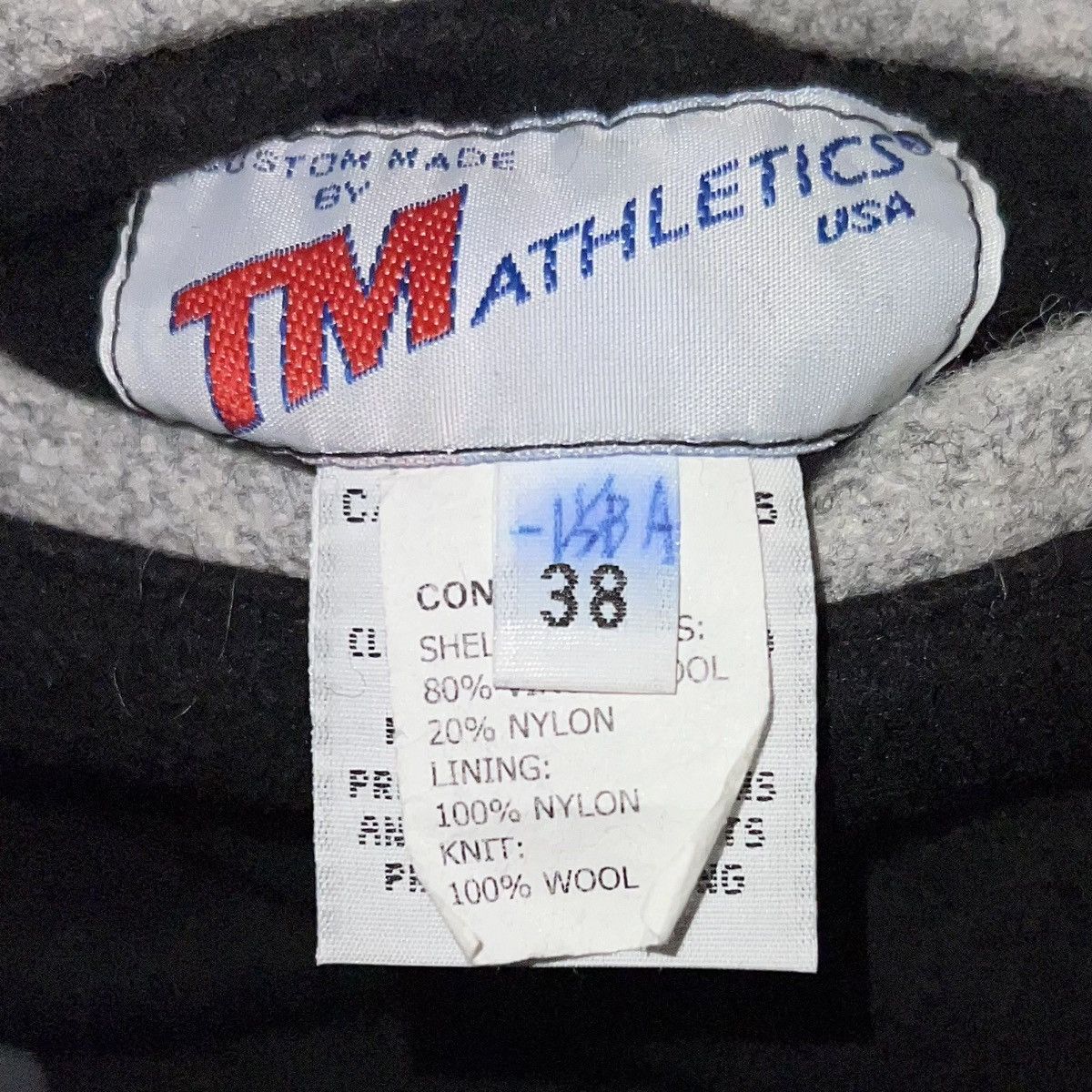 Vintage Vintage Wool Varsity Jacket TM Athletics Size US S / EU 44-46 / 1 - 8 Thumbnail