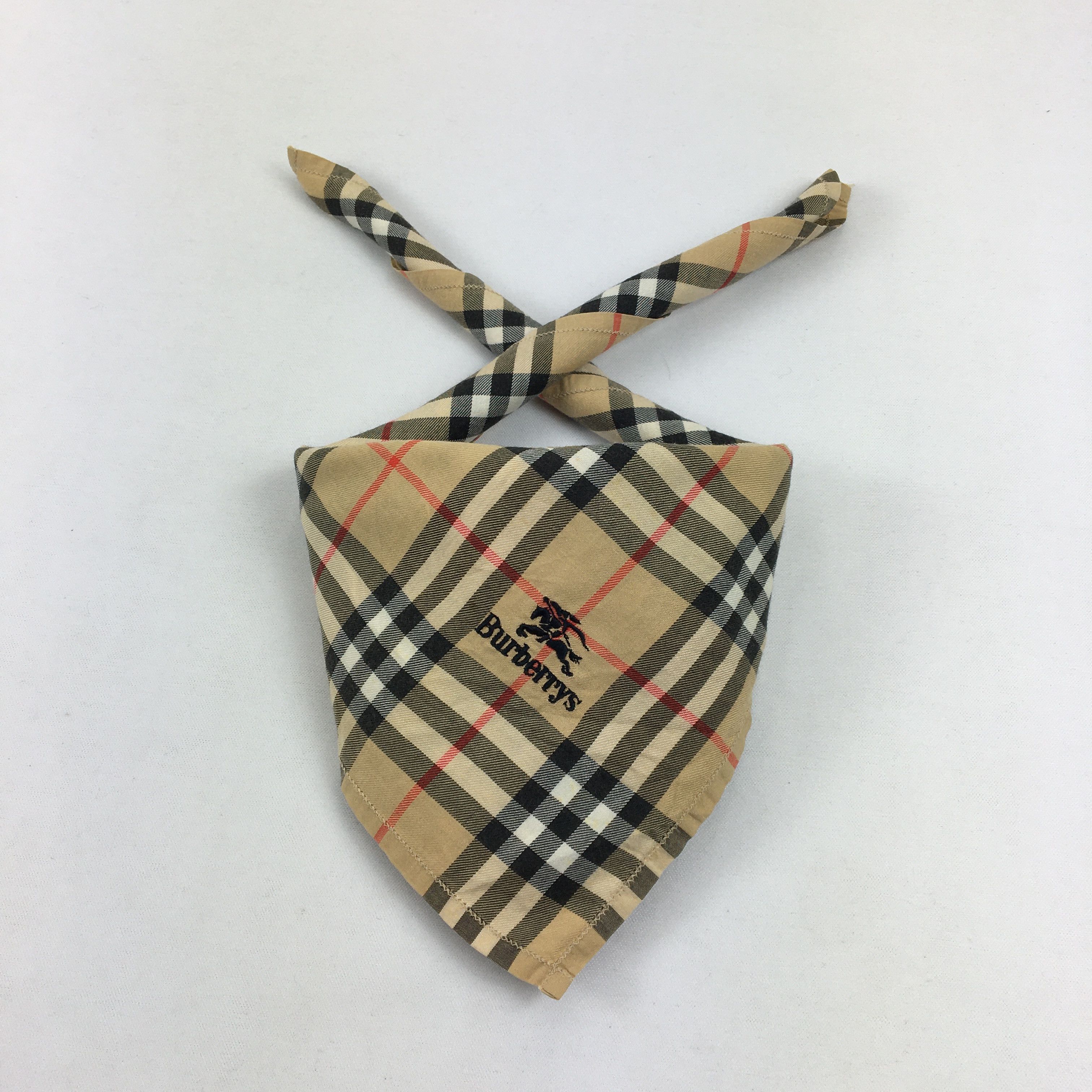 Burberry Vintage 90s Burberry Handkerchief 56789 Size ONE SIZE - 1 Thumbnail