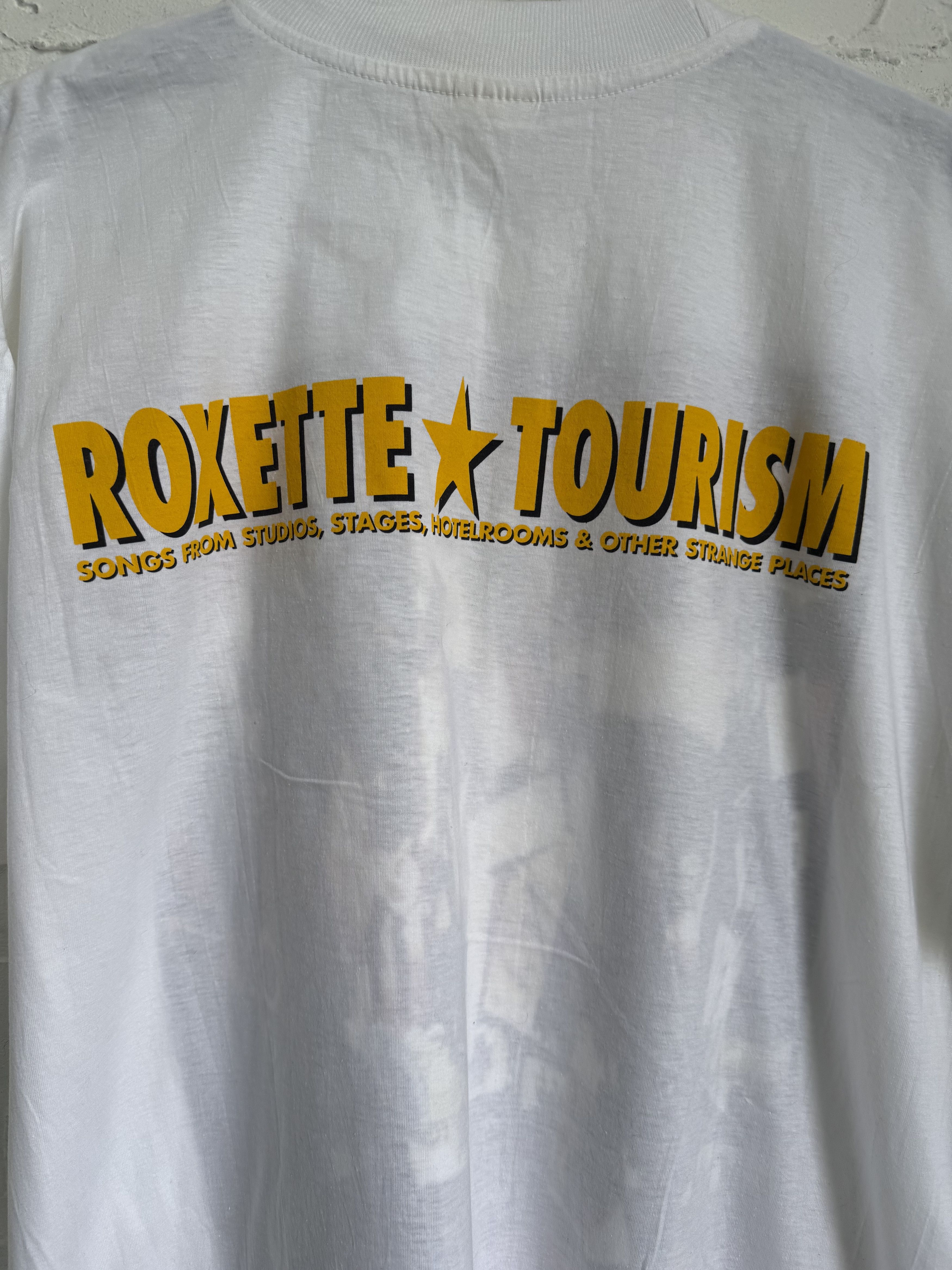 Band Tees × Vintage Vintage 1992 Roxette tourism t-shirt Size US XL / EU 56 / 4 - 8 Thumbnail