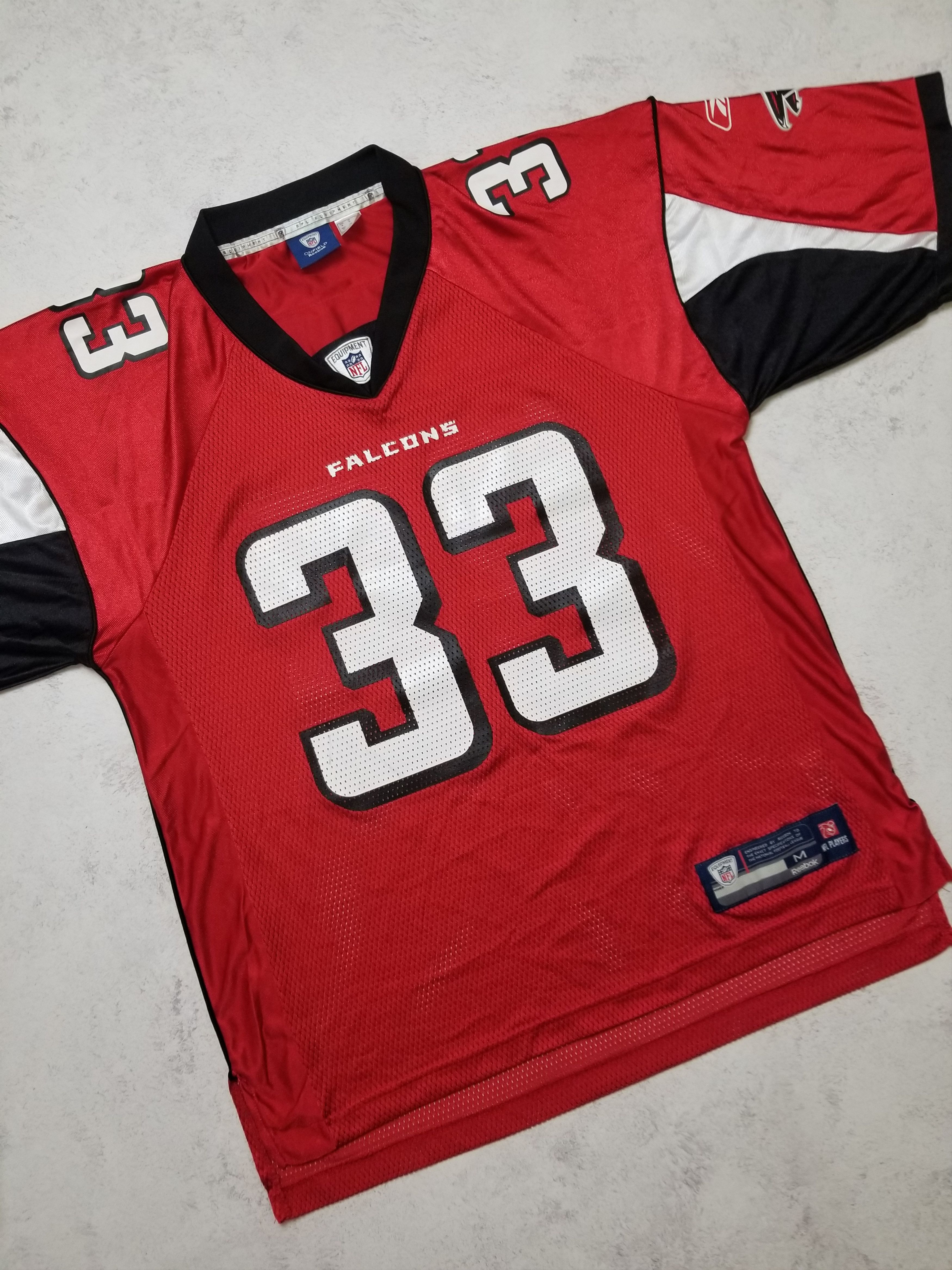Reebok Atlanta Falcons #33 Turner Reebok Red Edition NFL Jersey Size US M / EU 48-50 / 2 - 18 Thumbnail