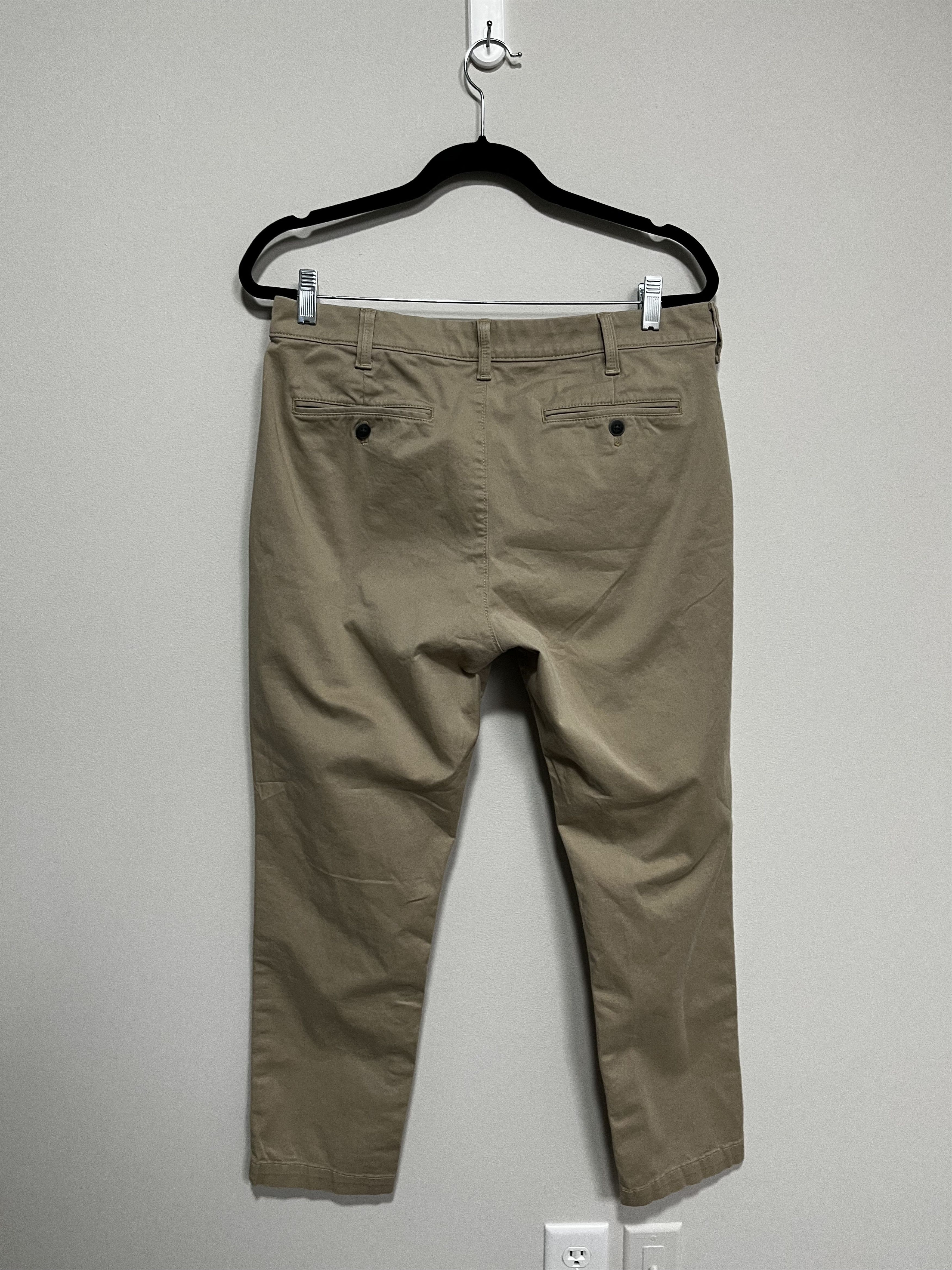 Express Express Stetch Athletic Pants - Khaki (32x30) Size US 32 / EU 48 - 2 Thumbnail