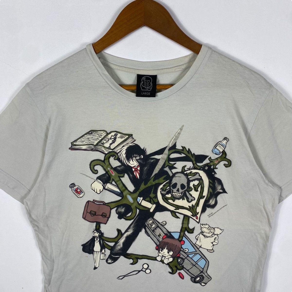 Anime × Japanese Brand Vintage 00's BLACK JACK Tezuka Production Anime Manga Size US L / EU 52-54 / 3 - 2 Thumbnail