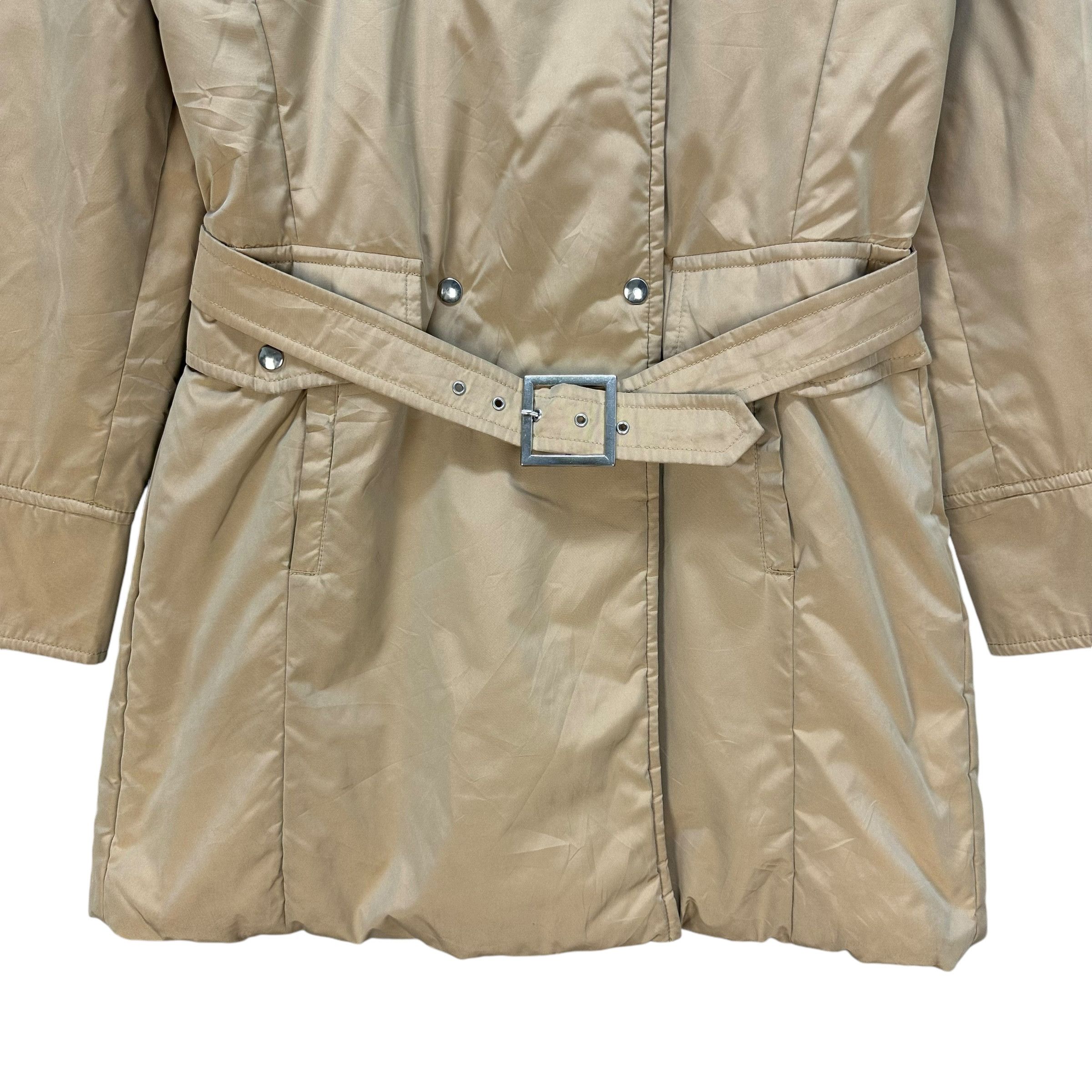 Max Mara MAX & CO Classics Women's Belted Coat Jacket #012-1421 Size M / US 6-8 / IT 42-44 - 3 Thumbnail