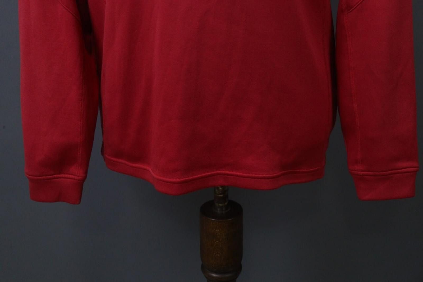 Fjallraven FJ Red Mock Neck Athletic Fit Quarter Zip Sweatshirt Size XL Size US XL / EU 56 / 4 - 3 Thumbnail