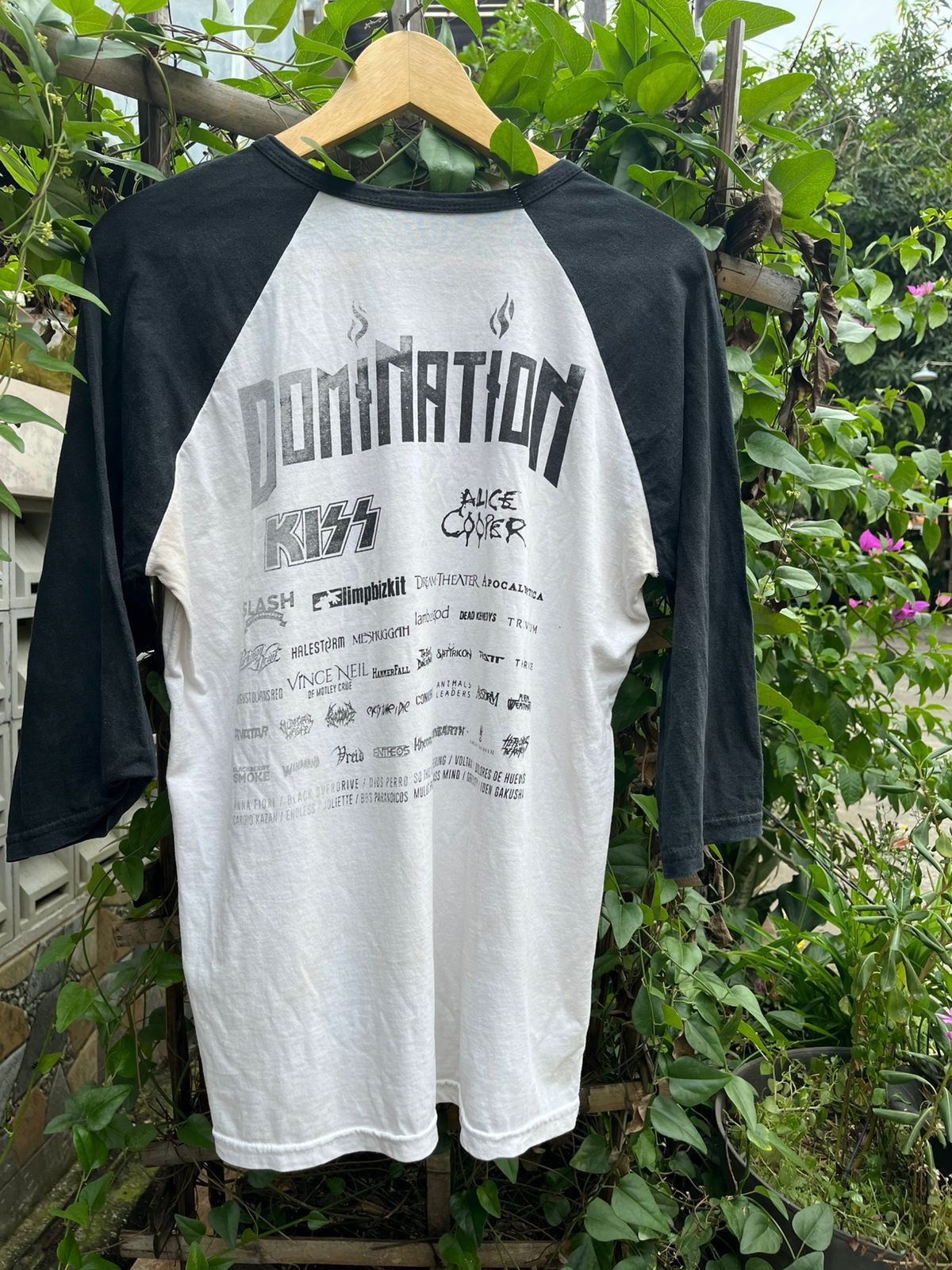 Band Tees Alice Cooper Domination 2019 Tour lost tag raglan tee tshirt Size US L / EU 52-54 / 3 - 2 Thumbnail