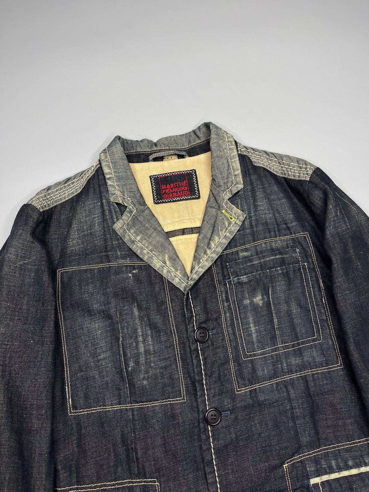 Marithe + Francois Girbaud Vintage Marithe Francois Girbaud Denim Jacket Archive Size US M / EU 48-50 / 2 - 3 Thumbnail