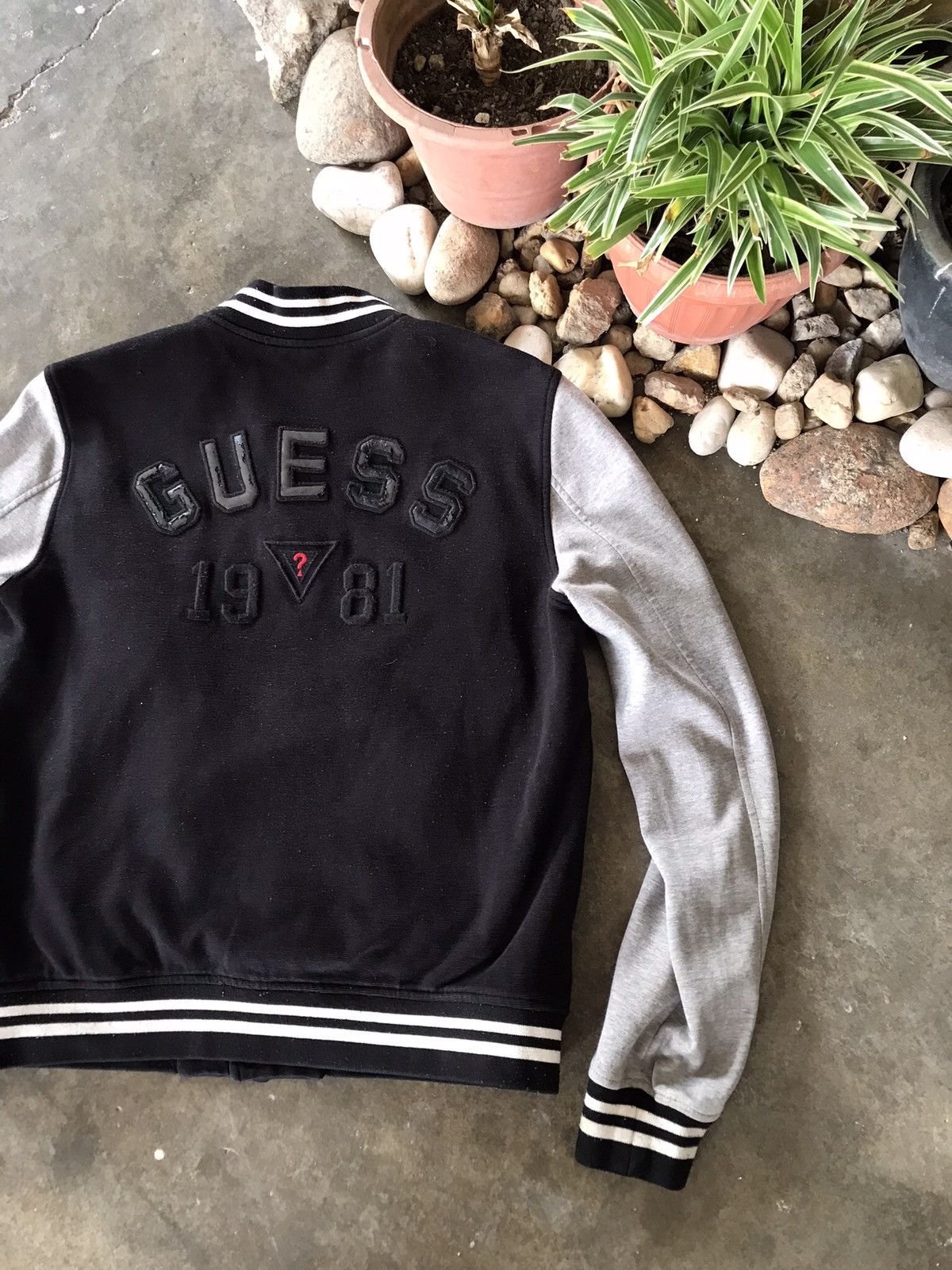 Guess VINTAGE Guess L.A 1981 Varsity Jacket 🔥 Size XL / US 12-14 / IT 48-50 - 4 Thumbnail