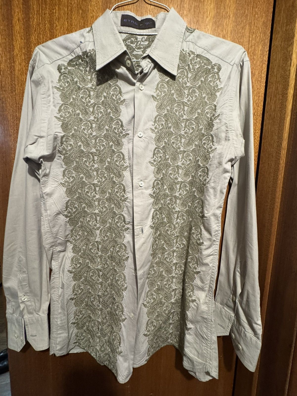Etro Etro Embroidered Shirt Size US L / EU 52-54 / 3 - 1 Thumbnail
