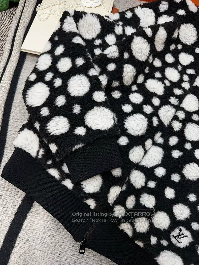 Louis Vuitton Yayoi Kusama Black and White Polka Dot Teddy