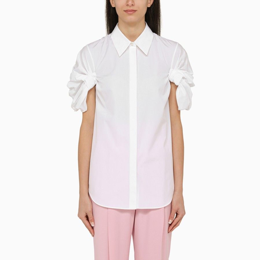 image of Alexander Mcqueen O1D2Blof01223 Shirt In White, Women's (Size XS)