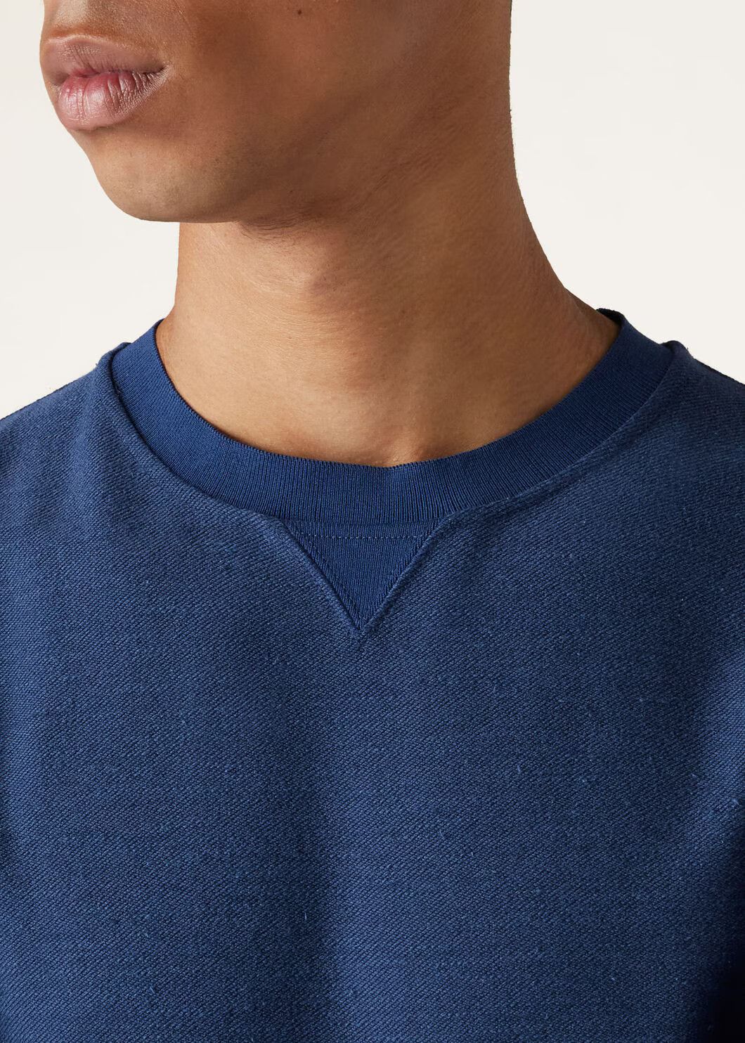 Loro Piana o1w1db10125 FAO0216 Hotaka Crewneck Sweater in Blue Size US M / EU 48-50 / 2 - 7 Thumbnail