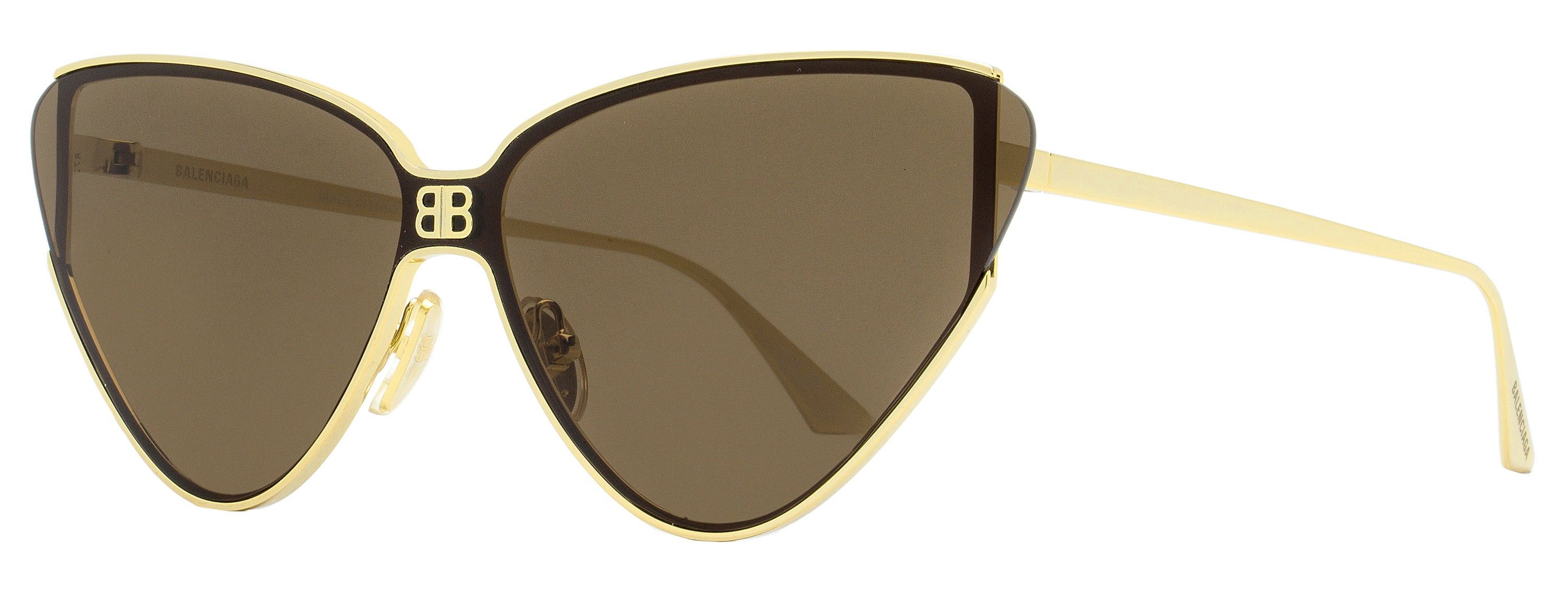 Cateye Sunglasses BB0191S 002 Gold 99mm