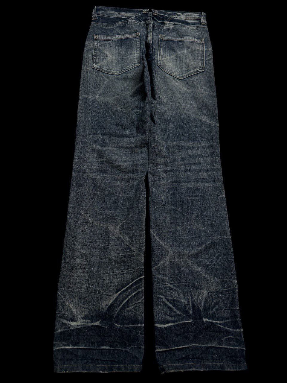 Other INSANE 90s Style Japanese Smoke Mudwash Clawmark Dark Jeans Size US 30 / EU 46 - 1 Thumbnail