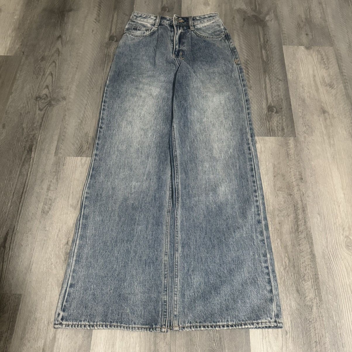 Ksubi 🟦 Light Blue haven Washed Lo Key Baggy Ksubi Jeans Size 23" - 3 Thumbnail