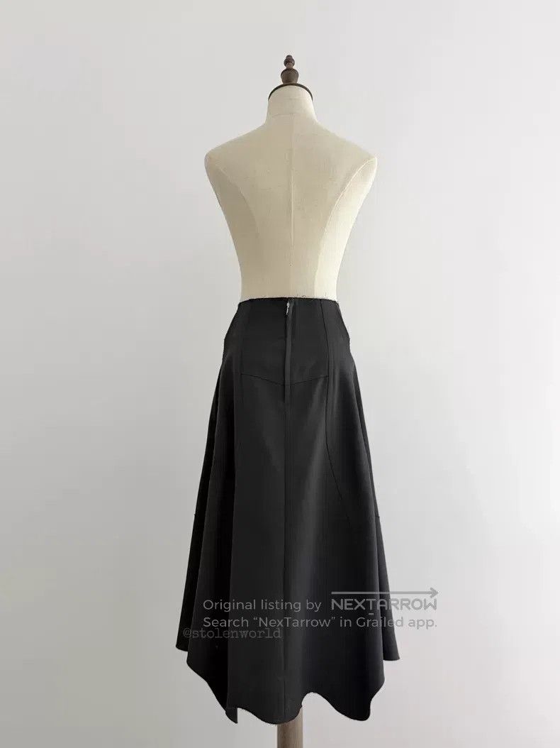 Comme des Garcons Comme Des Garcons size S Lace Hem Deconstructed Skirt Size 23" - 6 Thumbnail
