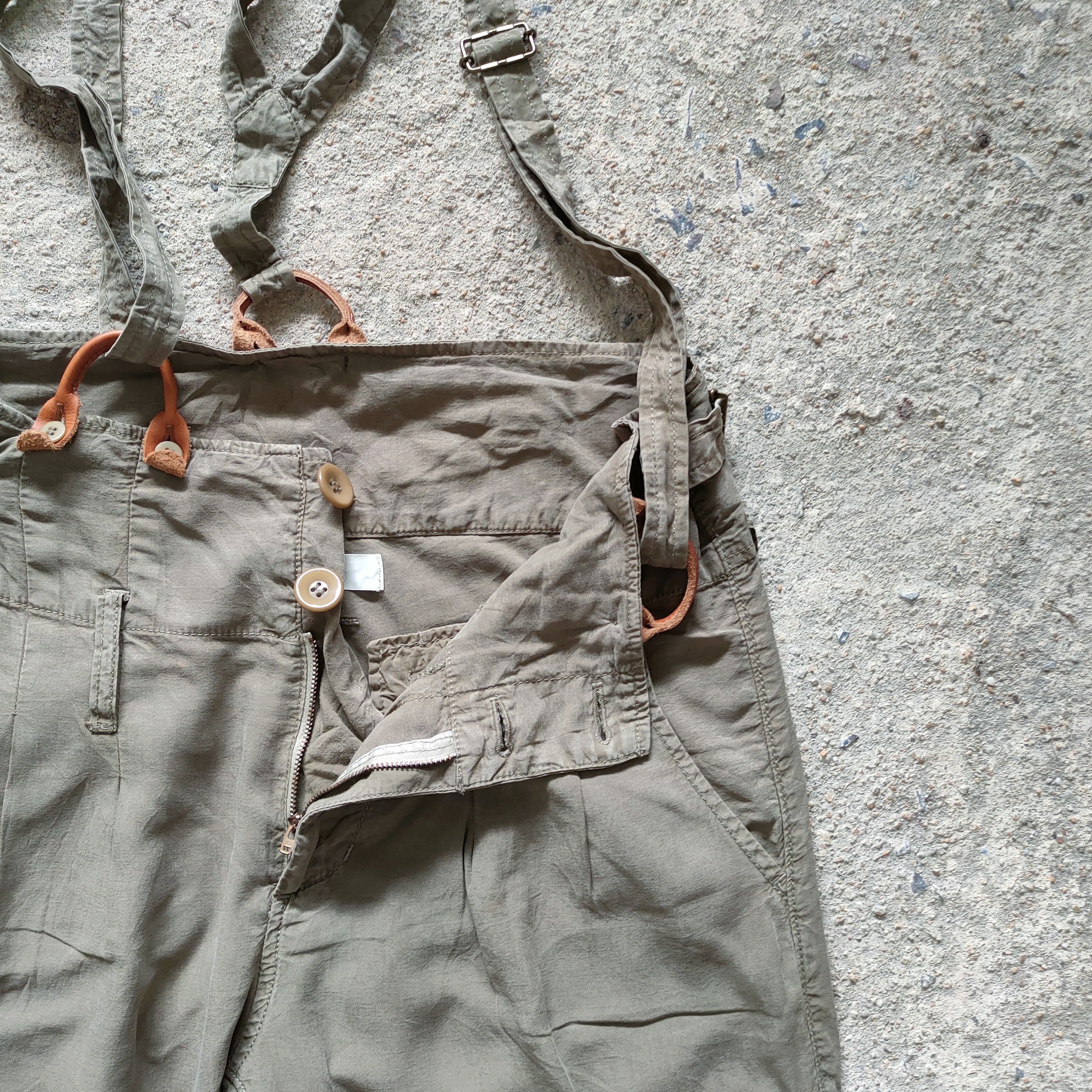 Japanese Brand × Vintage SUPER HAKKA SUSPENDER CARGO PANTS Size US 32 / EU 48 - 7 Thumbnail