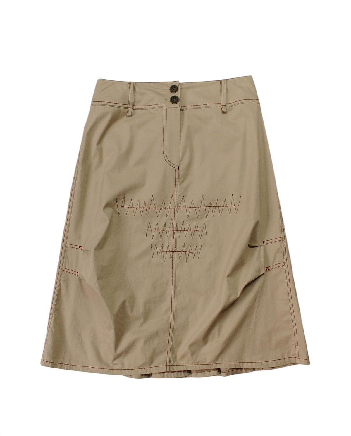 Vintage 2000S LUFRAN TACTICAL SKIRTS Size 28" / US 6 / IT 42 - 2 Thumbnail