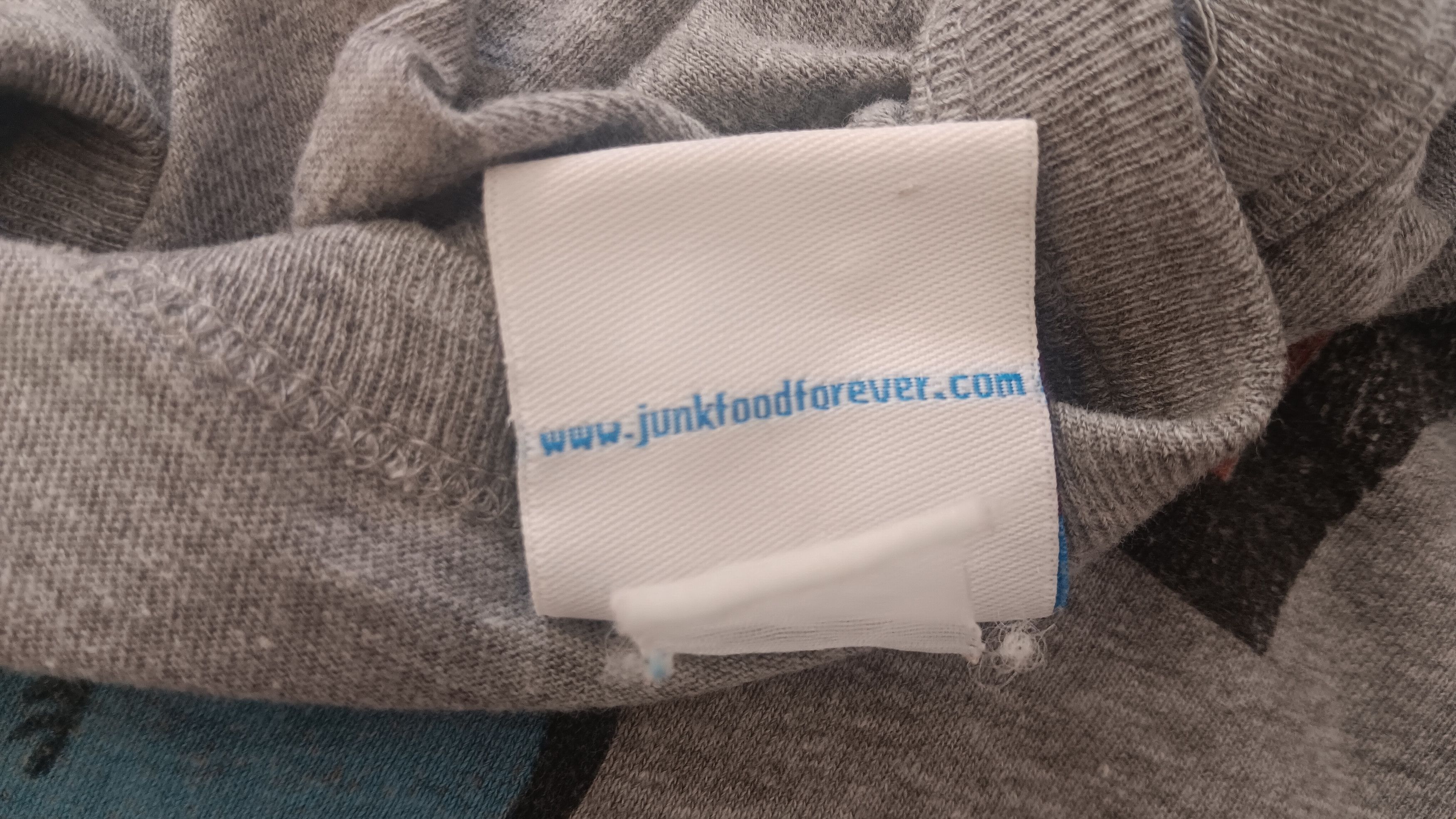 Junk Food Lazy Smurf | Vintage Shirt Size US L / EU 52-54 / 3 - 4 Thumbnail