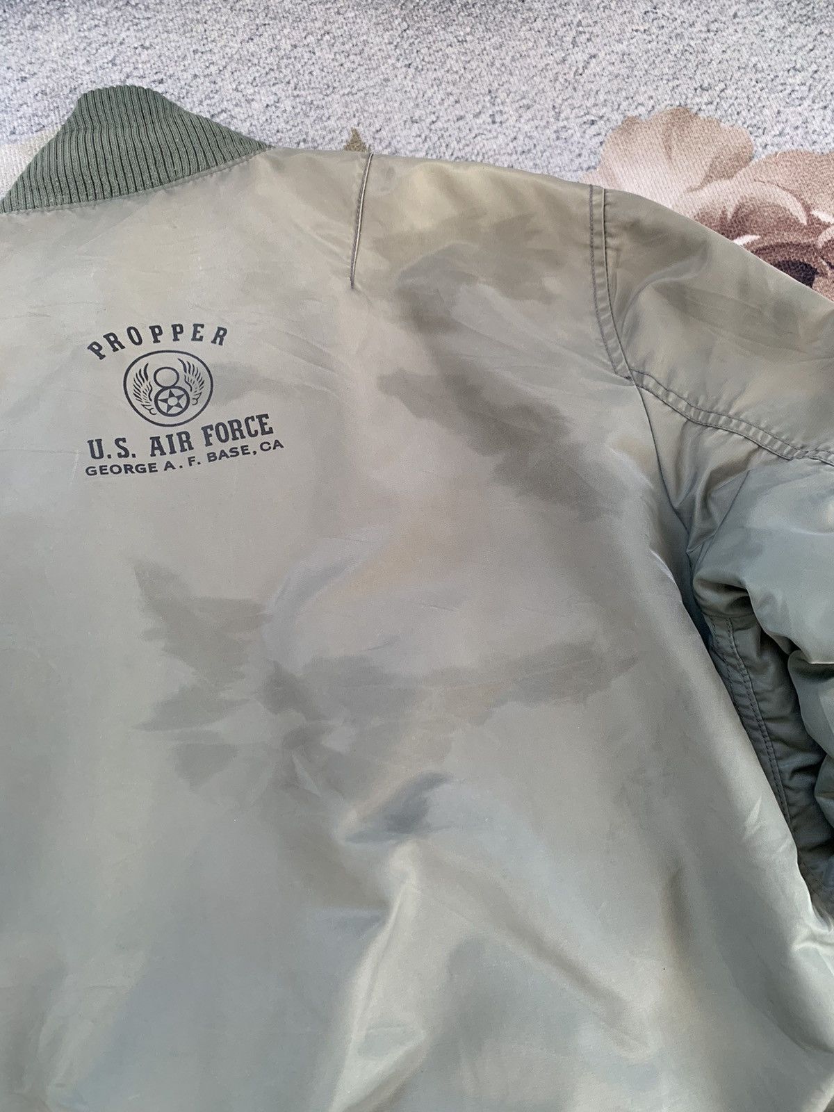 Propper Propper USAF George A.F.Base Tactical Pilot Bomber Jacket Size US L / EU 52-54 / 3 - 12 Thumbnail