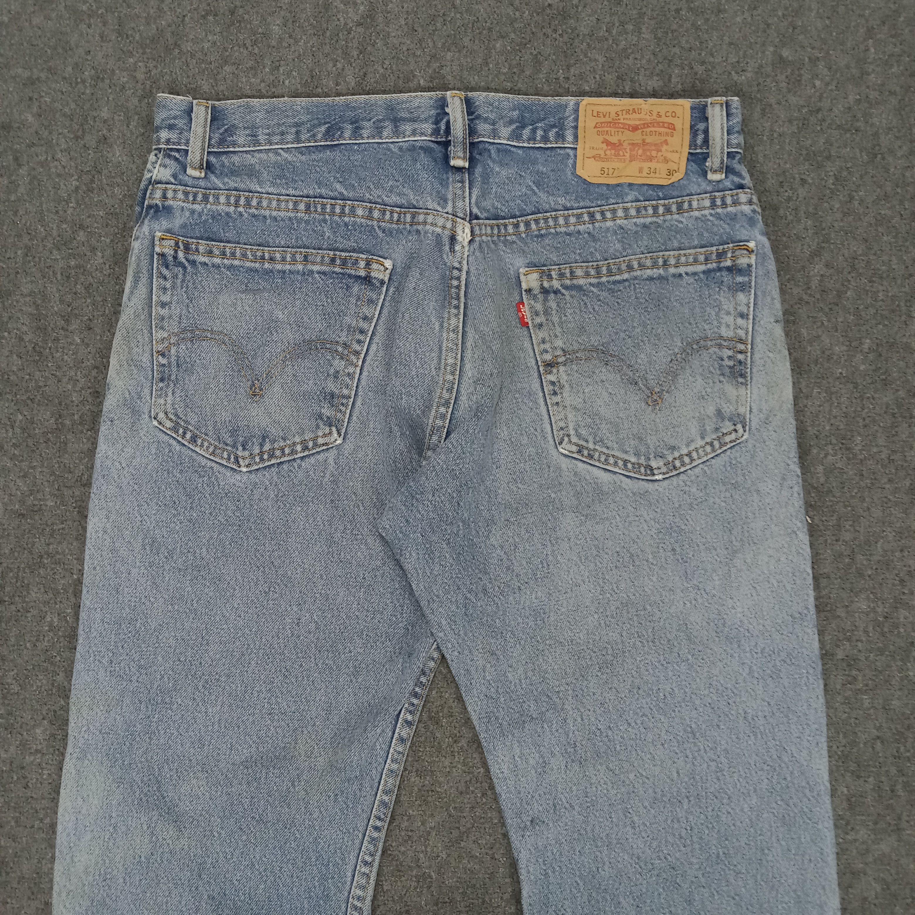 Levi's Levi's 517 American Distressed Style Denim Jeans Size US 33 - 8 Thumbnail