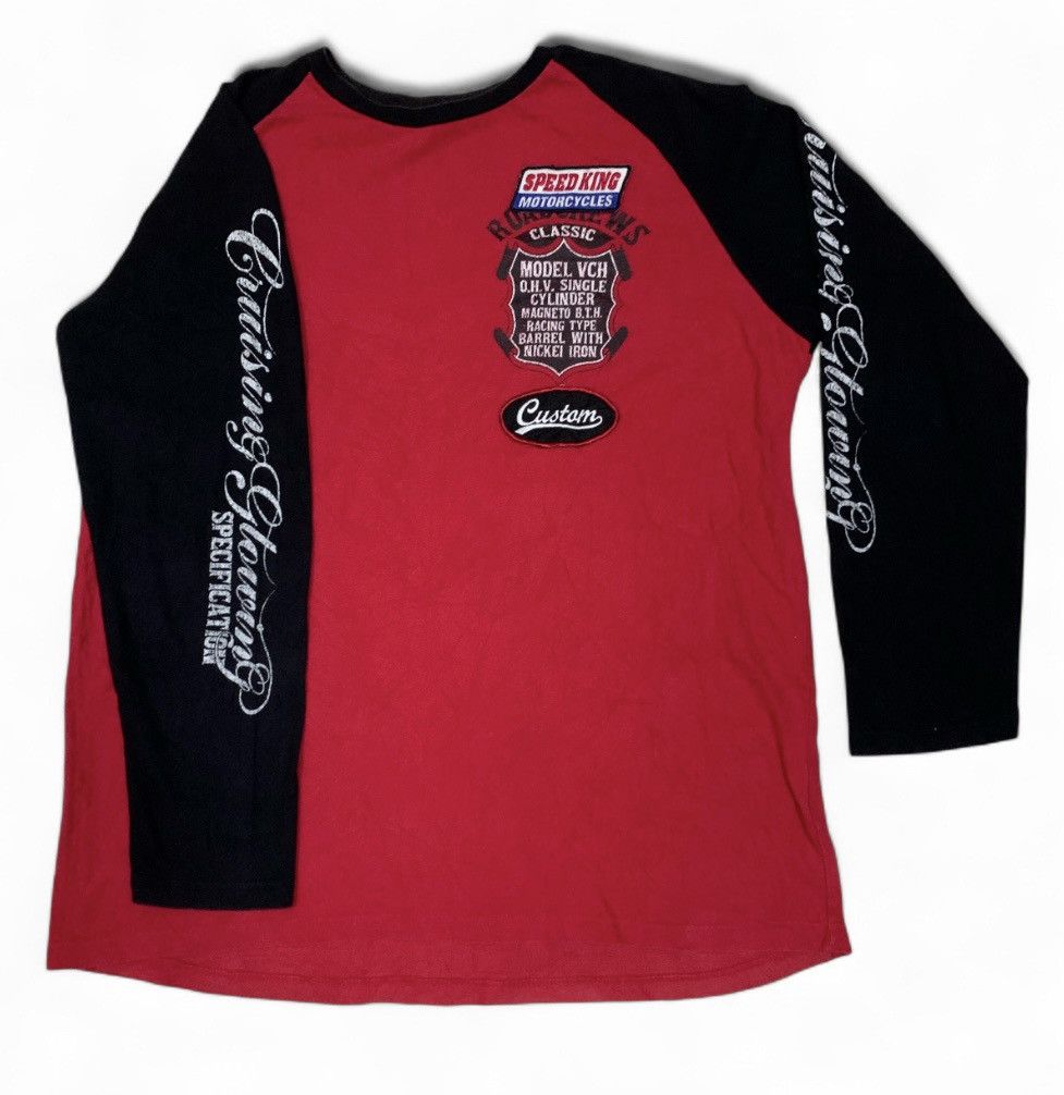Bullet Noise Vintage Bullet Noise motorcycle tee patchwork Size US XL / EU 56 / 4 - 3 Thumbnail