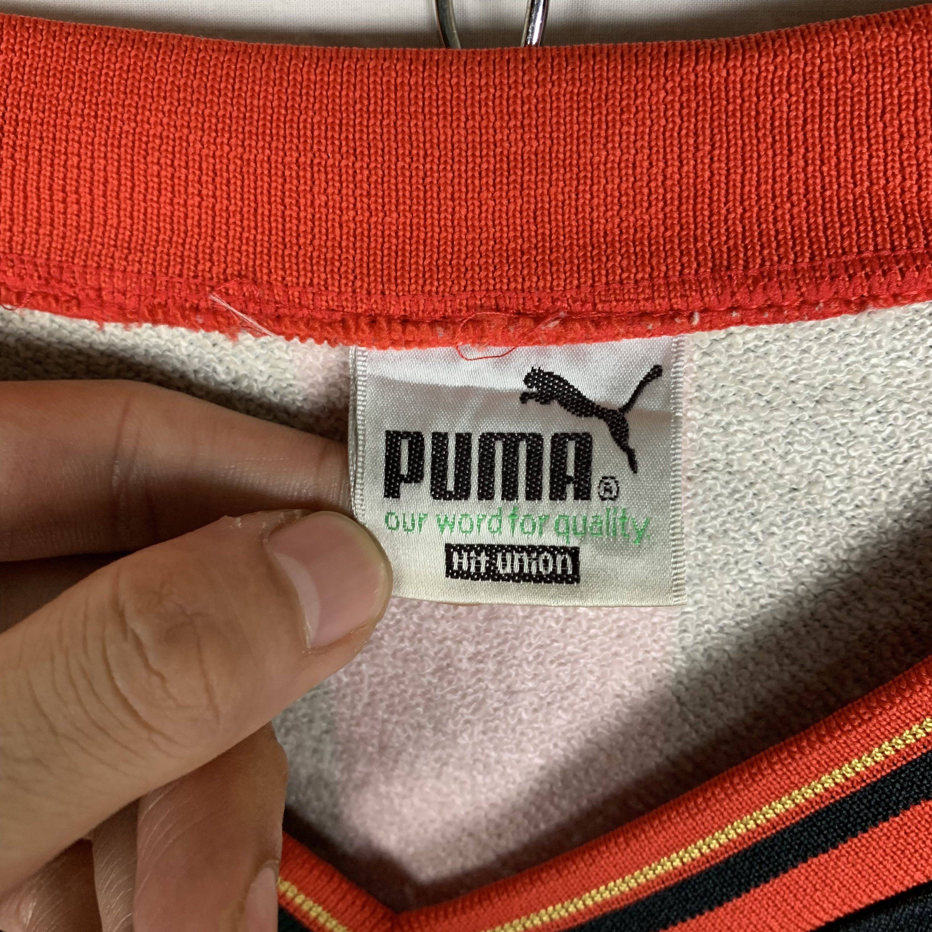 Puma Vintage Puma World Soccer Hit Union Sweater Crewneck Size US M / EU 48-50 / 2 - 7 Thumbnail