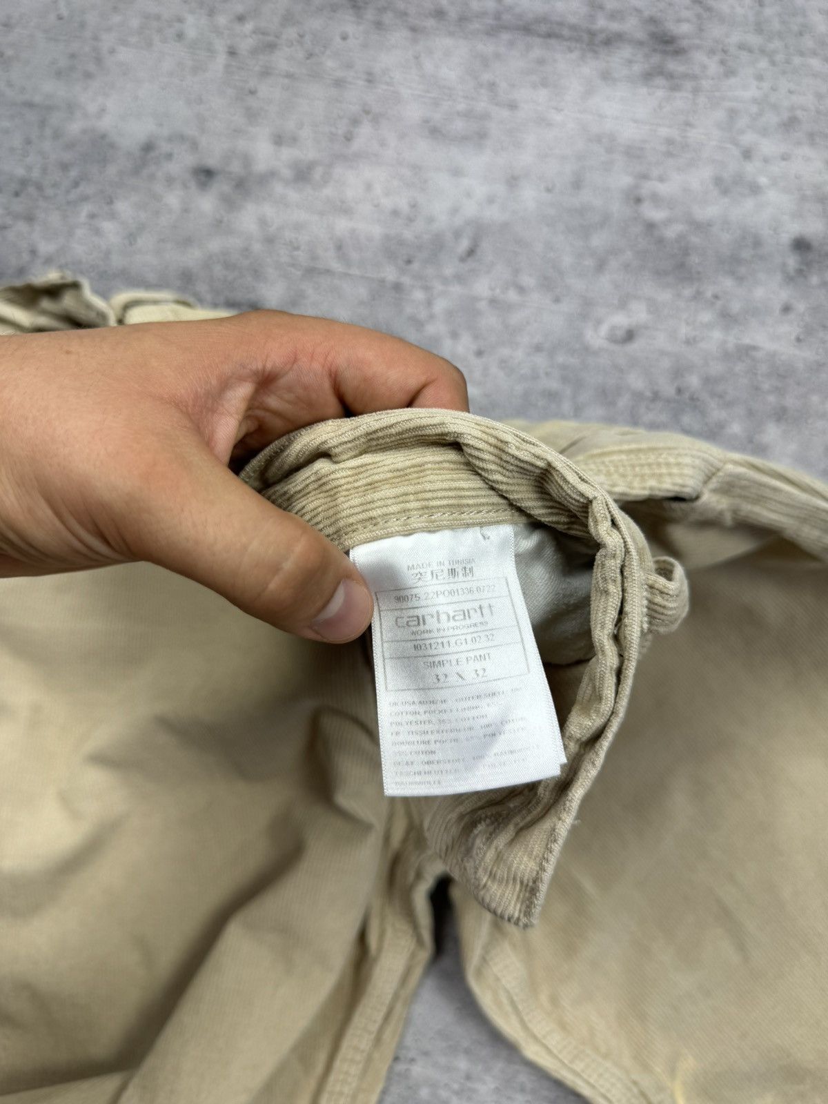 Carhartt × Vintage 💥💥 Vintage Carhartt WIP Simple Pant Distressed Pants Jeans Size US 32 / EU 48 - 13 Thumbnail