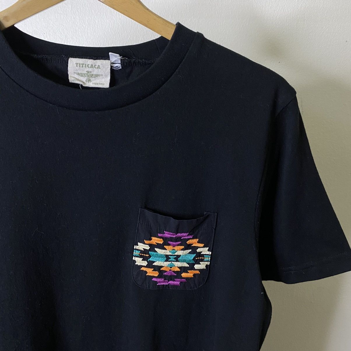 Japanese Brand Titicaca Embroidery Navajo Native Motive T Shirt Size US M / EU 48-50 / 2 - 8 Thumbnail