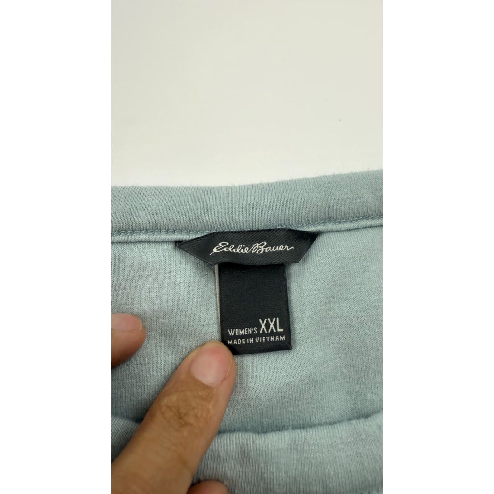 Eddie Bauer Eddie Bauer Sweater Womens 2XL Blue Pullover Crewneck Soft Fleece Blend Casual Size XXL / US 16-18 / IT 52-54 - 2 Thumbnail