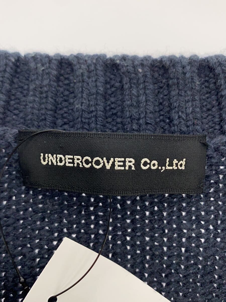 Undercover Undercover Wool Knit Sweater Navy Size US XL / EU 56 / 4 - 3 Thumbnail