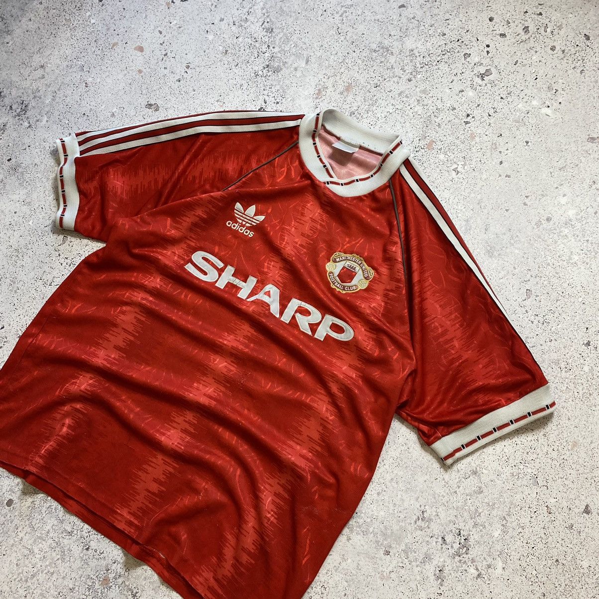 Adidas × Vintage Vintage Adidas Jersey Manchester United 1990s Cup Winner’s Size US M / EU 48-50 / 2 - 2 Thumbnail