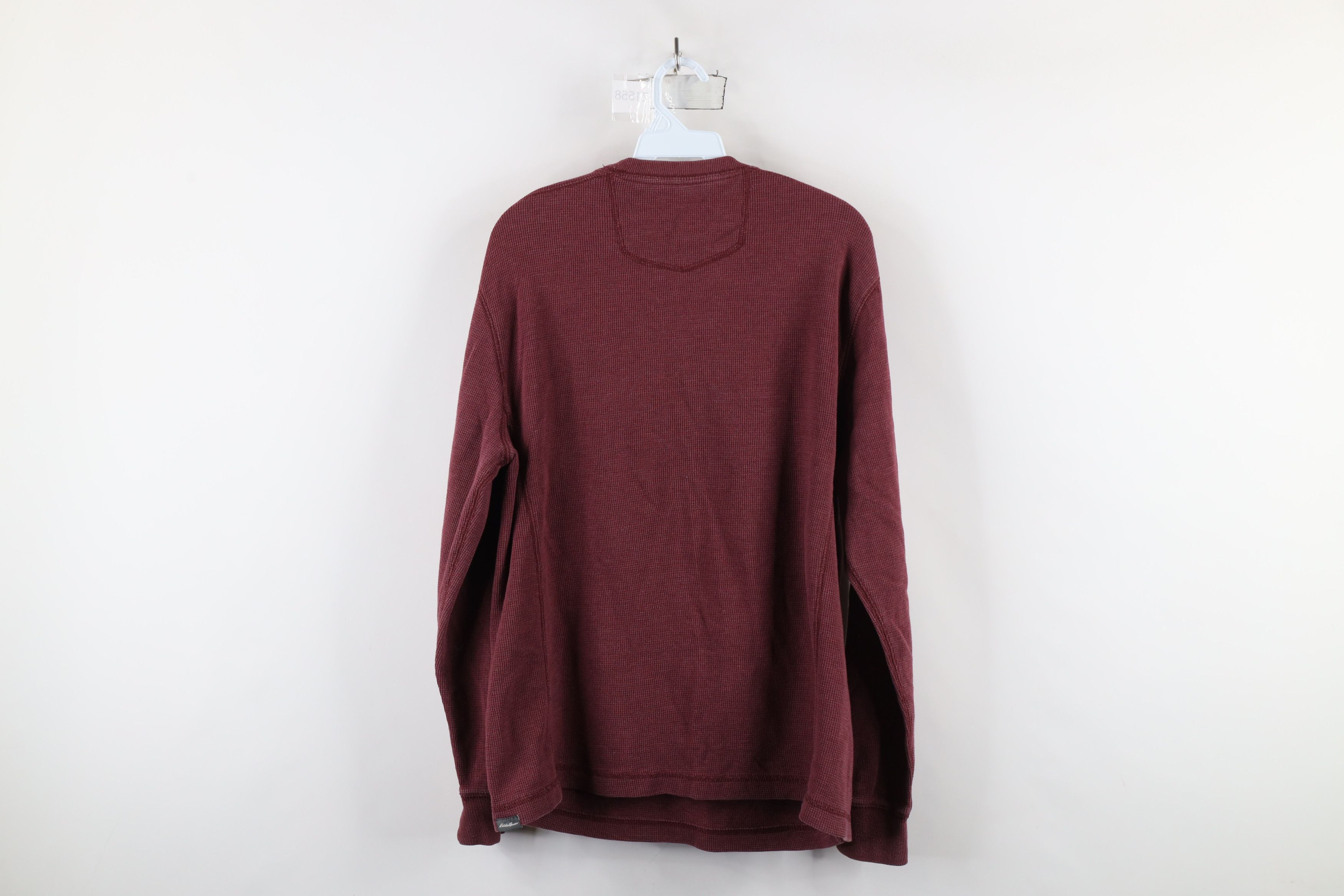 Eddie Bauer × Vintage Vintage Eddie Bauer Thermal Waffle Knit Long Sleeve T-Shirt Size US L / EU 52-54 / 3 - 10 Thumbnail
