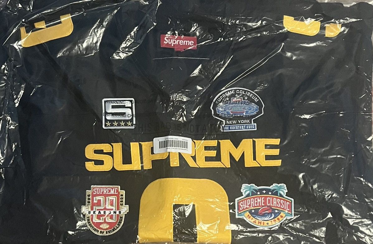 Supreme Supreme Championships Embroidered Football Jersey